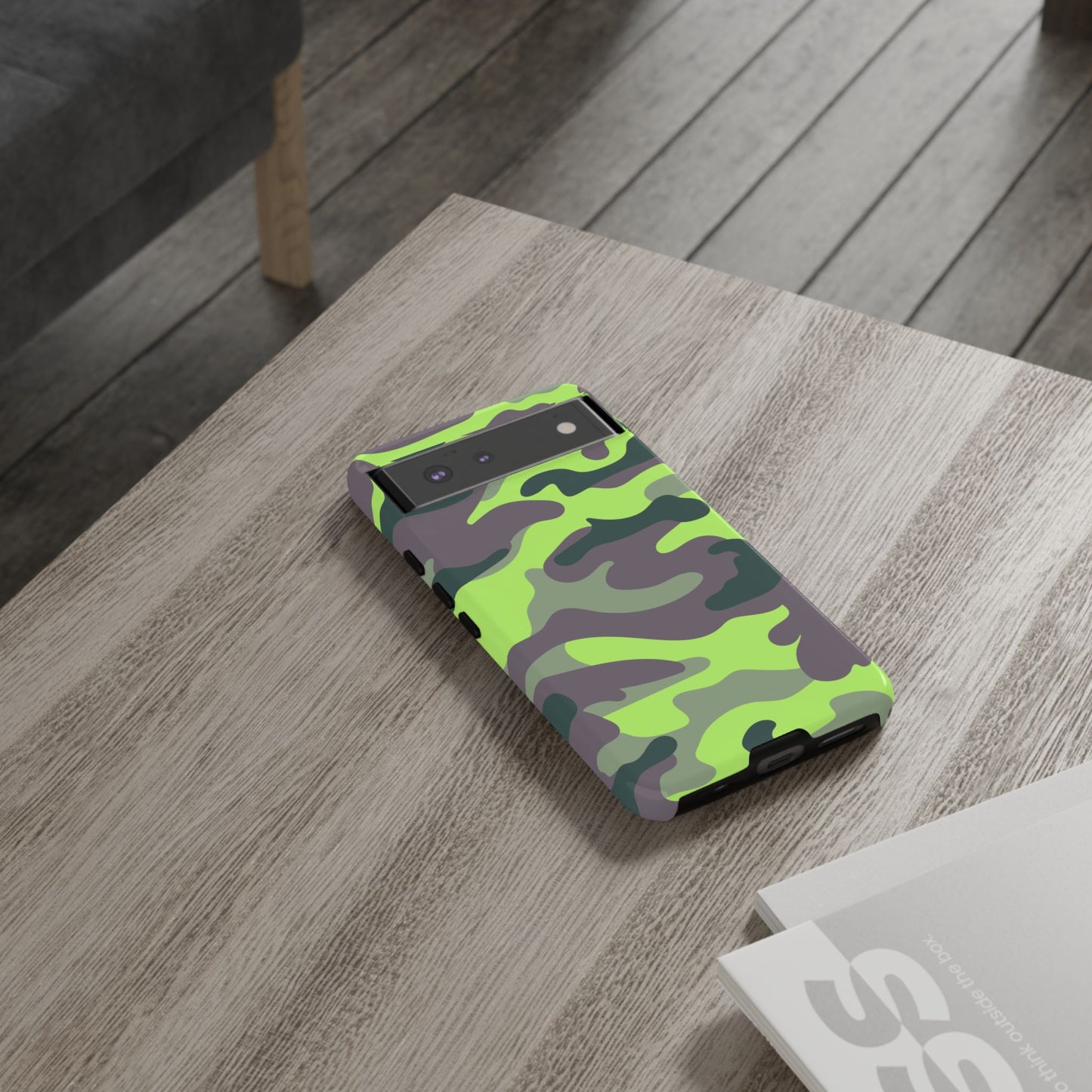 Camouflage Phone Case - Tough Cases for Adventurers, Stylish Protection, Gift for Outdoors Lovers, Nature Enthusiasts, Trendy Accessories