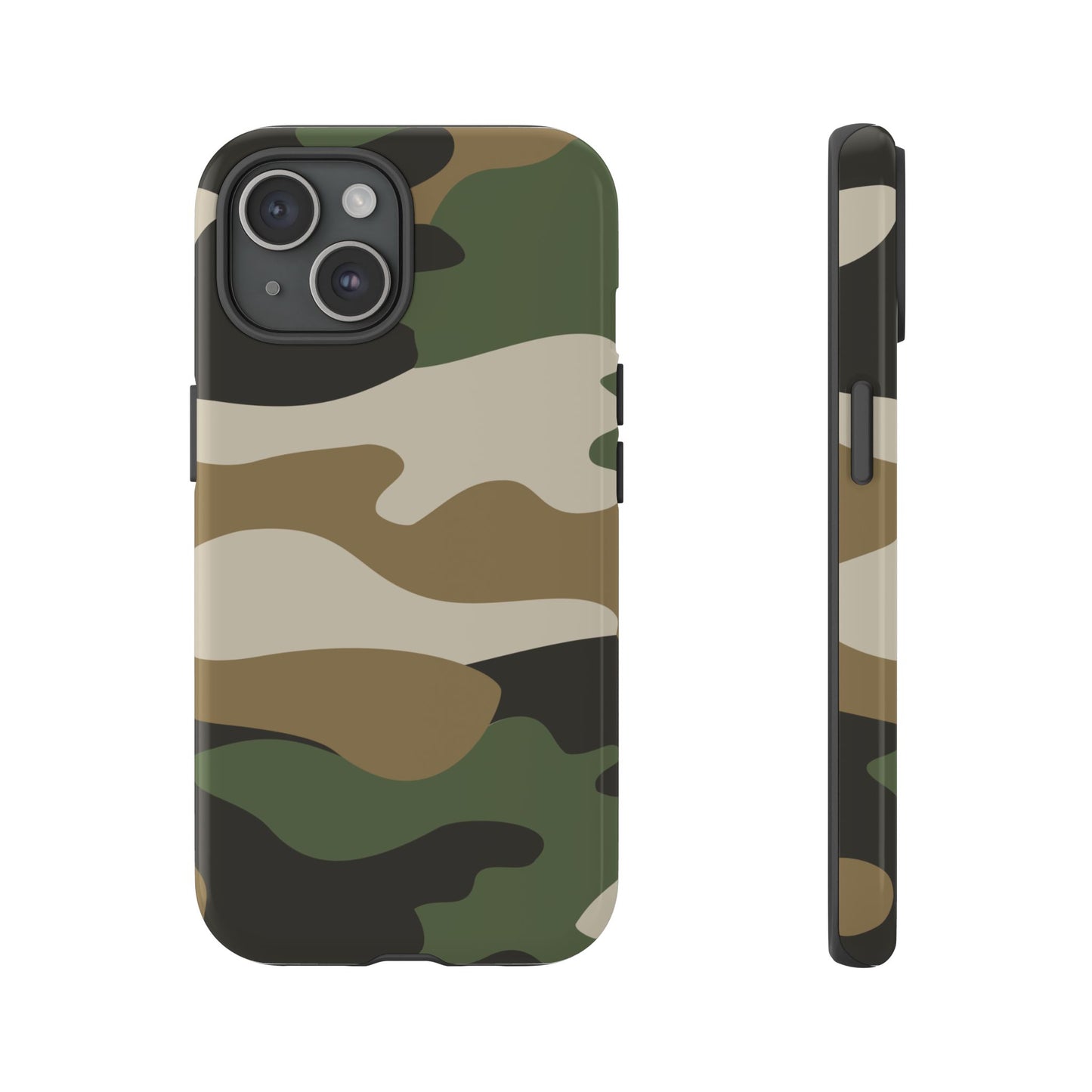 Camouflage Phone Case - Tough Cases for Adventurers, Stylish Protection, Gift for Outdoors Lovers, Nature Enthusiasts, Trendy Accessories