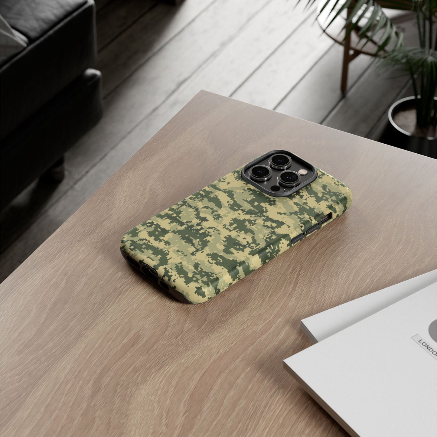 Camouflage Phone Case - Tough Cases for Adventurers, Stylish Protection, Gift for Outdoors Lovers, Nature Enthusiasts, Trendy Accessories
