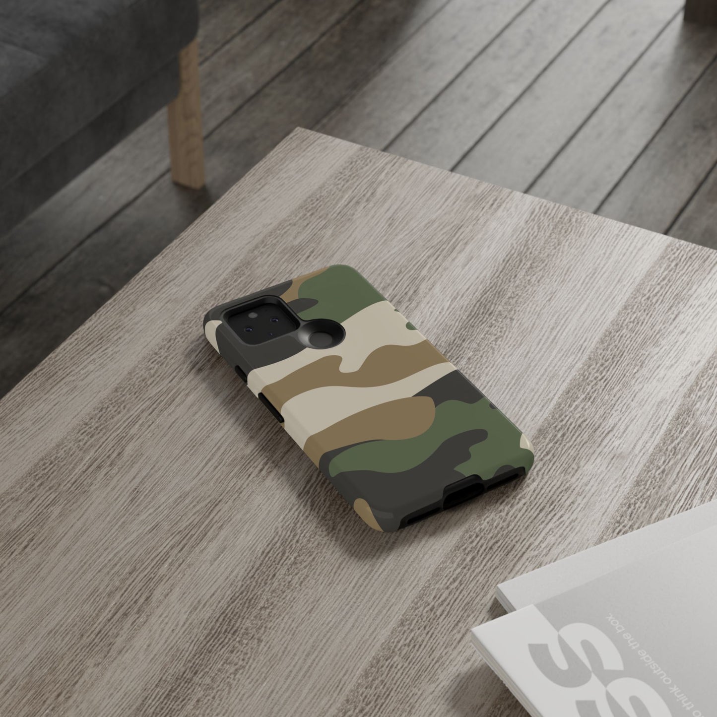 Camouflage Phone Case - Tough Cases for Adventurers, Stylish Protection, Gift for Outdoors Lovers, Nature Enthusiasts, Trendy Accessories