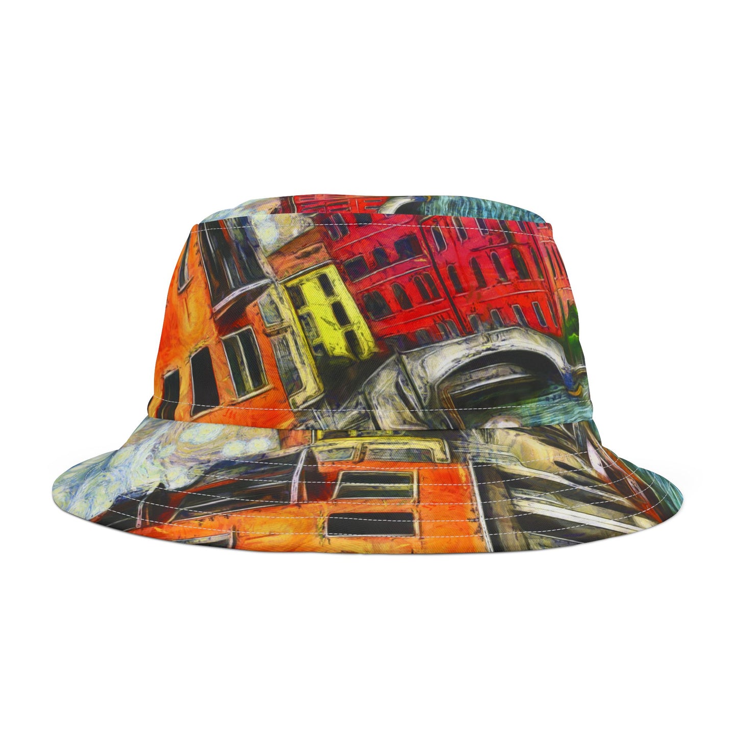 Original Art Bucket Hat- Artist Vincent Van Gogh 2