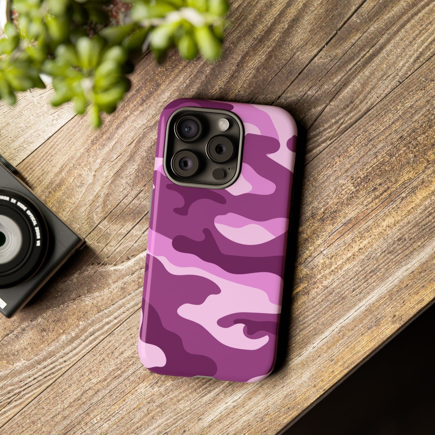 Camouflage Phone Case - Tough Cases for Adventurers, Stylish Protection, Gift for Outdoors Lovers, Nature Enthusiasts, Trendy Accessories