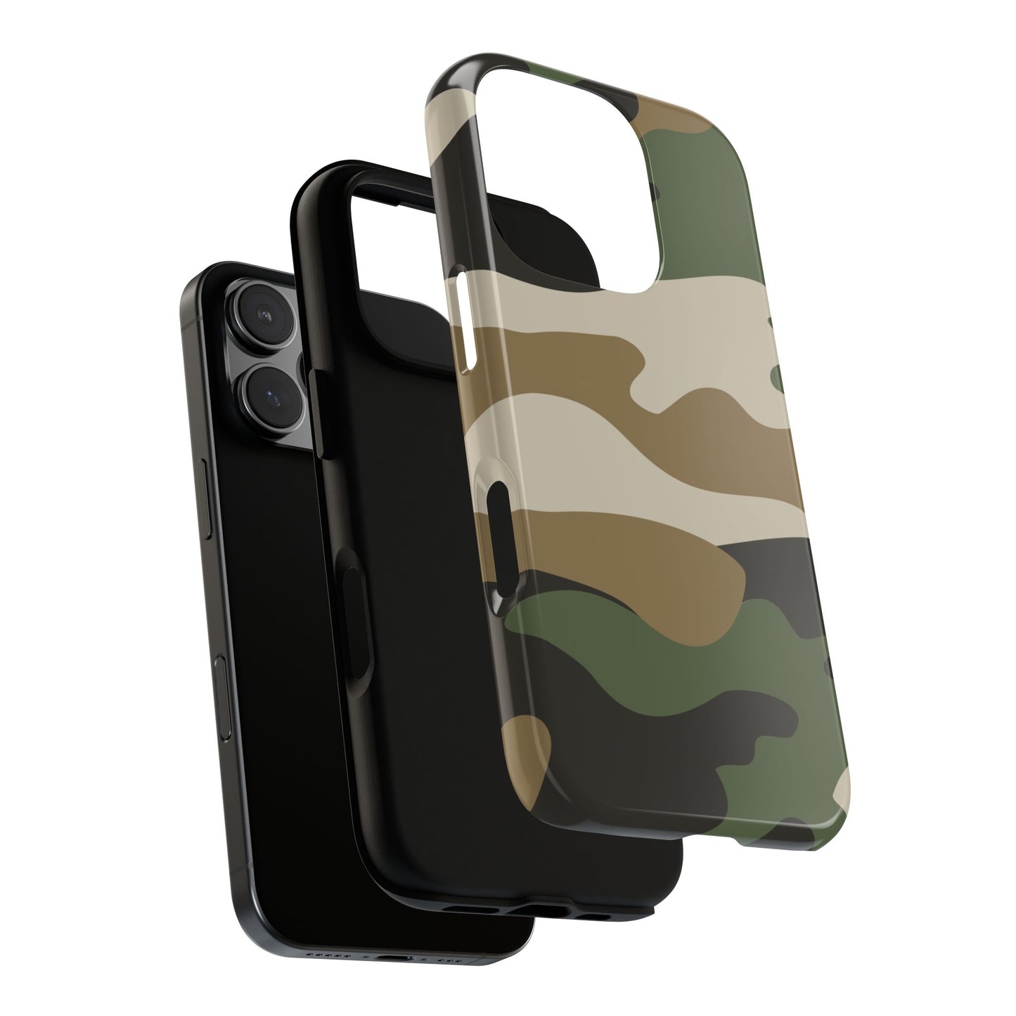 Camouflage Phone Case - Tough Cases for Adventurers, Stylish Protection, Gift for Outdoors Lovers, Nature Enthusiasts, Trendy Accessories