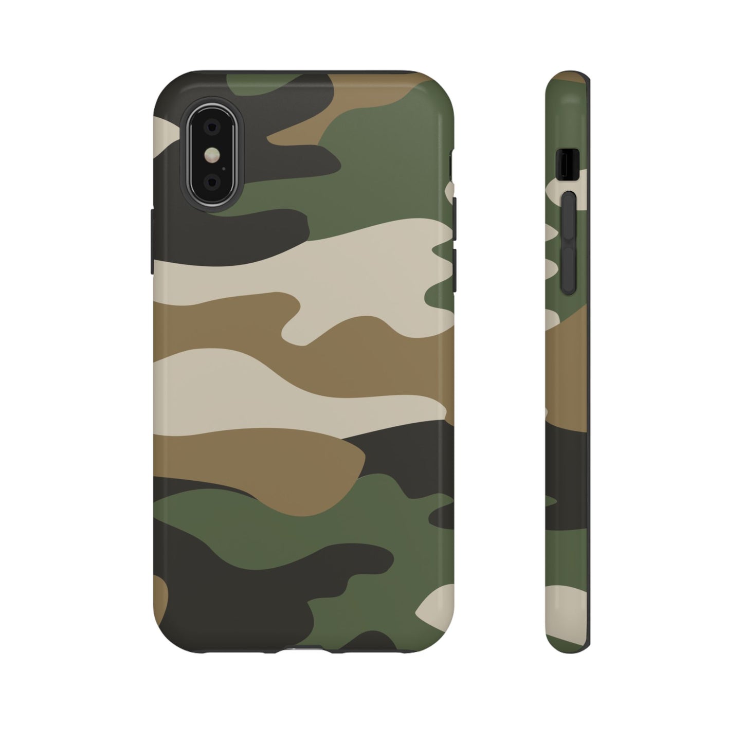 Camouflage Phone Case - Tough Cases for Adventurers, Stylish Protection, Gift for Outdoors Lovers, Nature Enthusiasts, Trendy Accessories