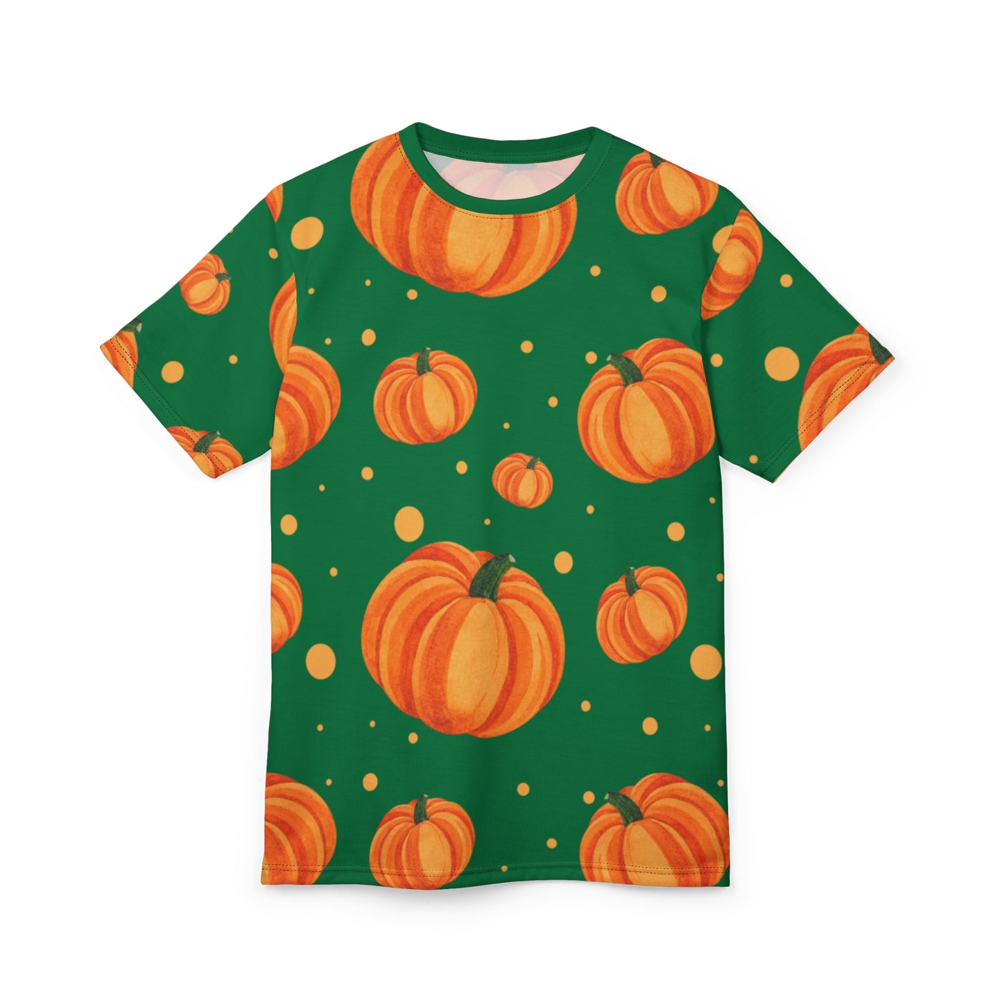 Green Pumpkin Spice Unisex Tee, Fall Fashion, Autumn Apparel, Halloween T-Shirt, Harvest Festival Top, Seasonal Wardrobe Must-Have