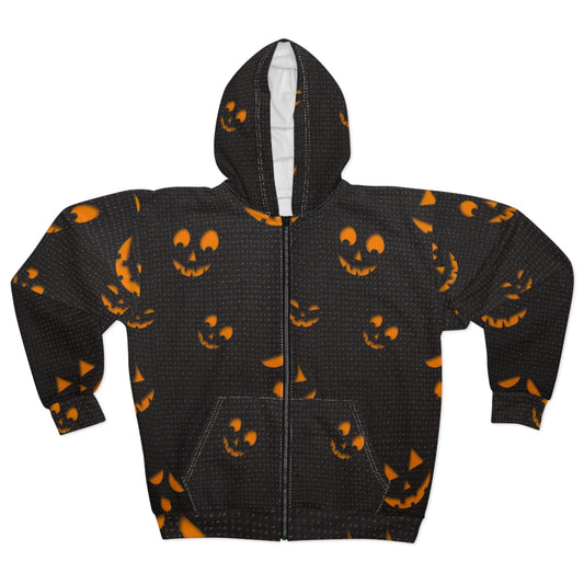 Halloween Unisex Zip Hoodie
