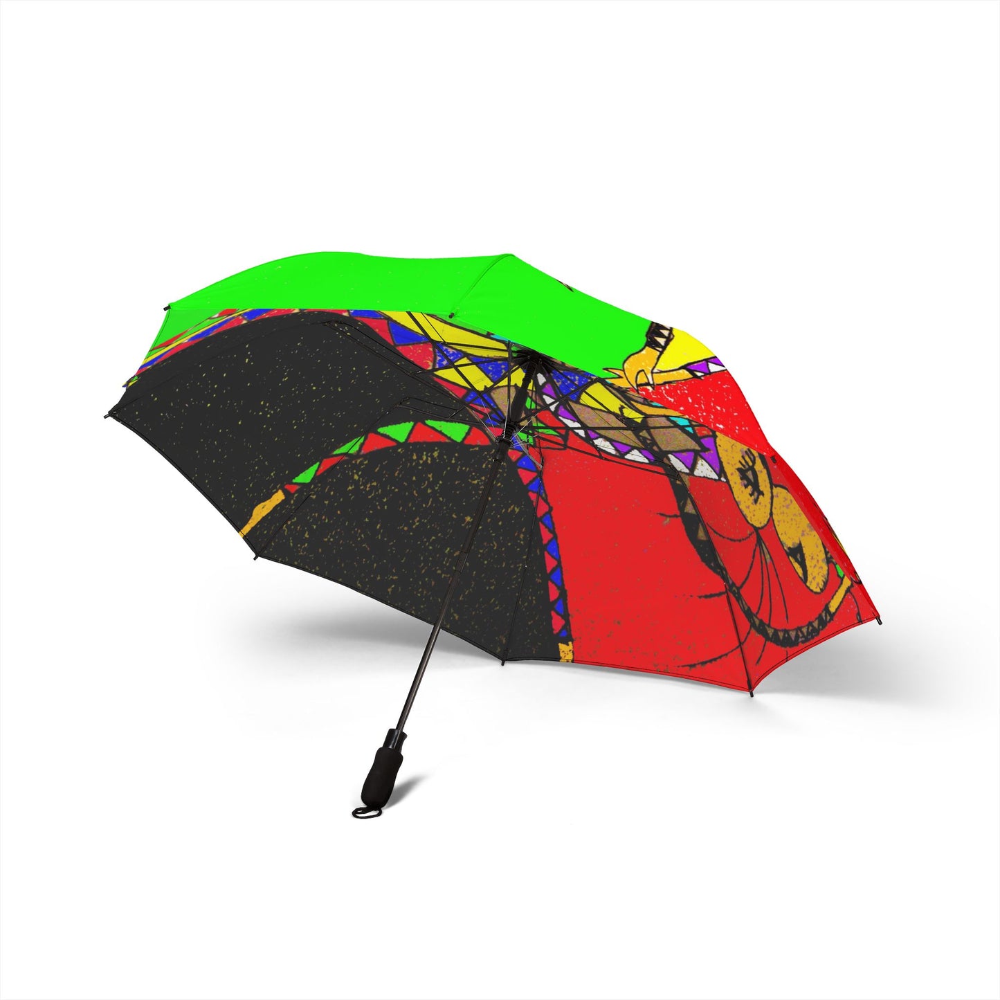 Original  Art  Umbrella- Abstract - Artist - Carl Austin 1