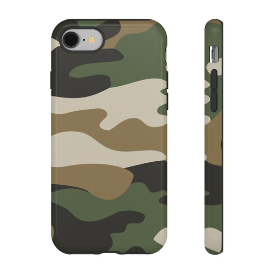Camouflage Phone Case - Tough Cases for Adventurers, Stylish Protection, Gift for Outdoors Lovers, Nature Enthusiasts, Trendy Accessories