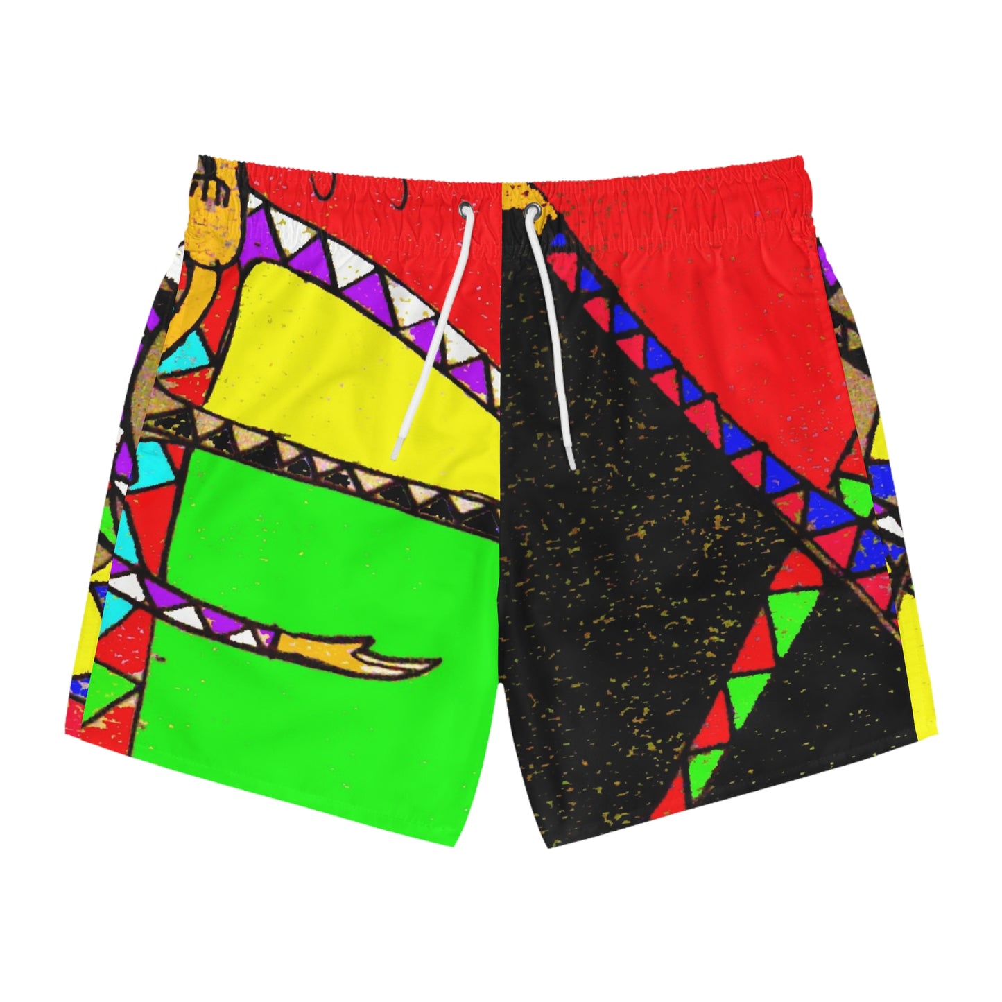 Original Art Swim Wear- Abstract -Carl Austin 3