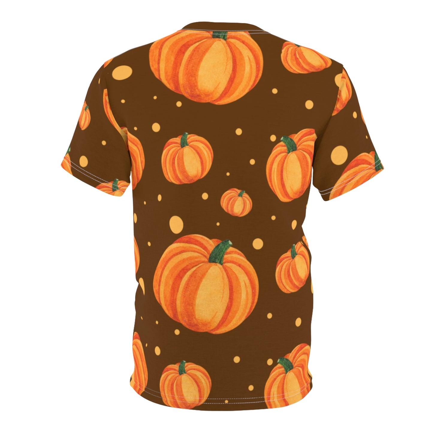 Brown Pumpkin Spice Unisex Tee, Fall Fashion, Autumn Apparel, Halloween T-Shirt, Harvest Festival Top, Seasonal Wardrobe Must-Have