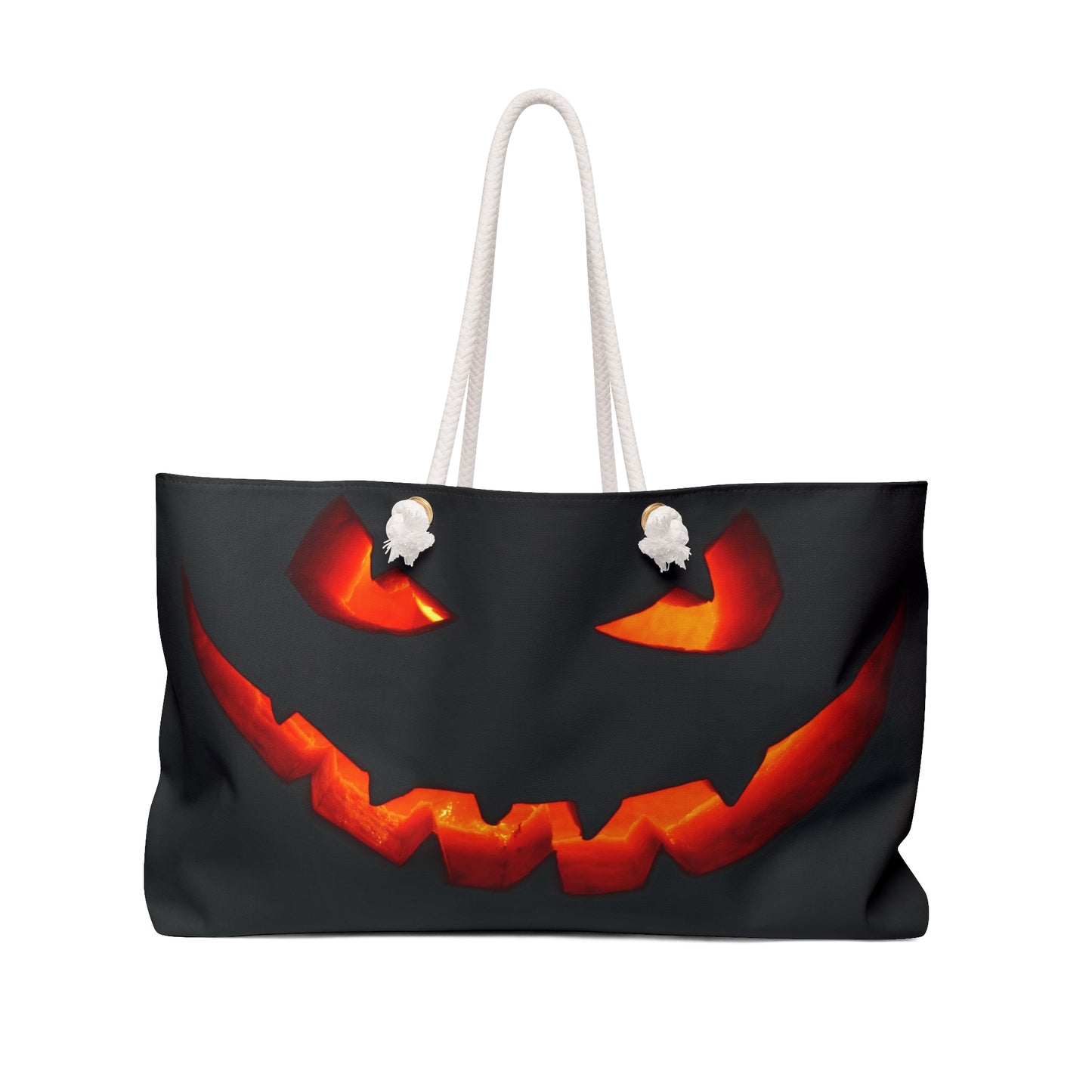 Halloween-Themed Weekender Bag - Spooky Travel Tote for Fall, Trick-or-Treat, Weekend Getaways, Adorable Gift for Halloween Lovers