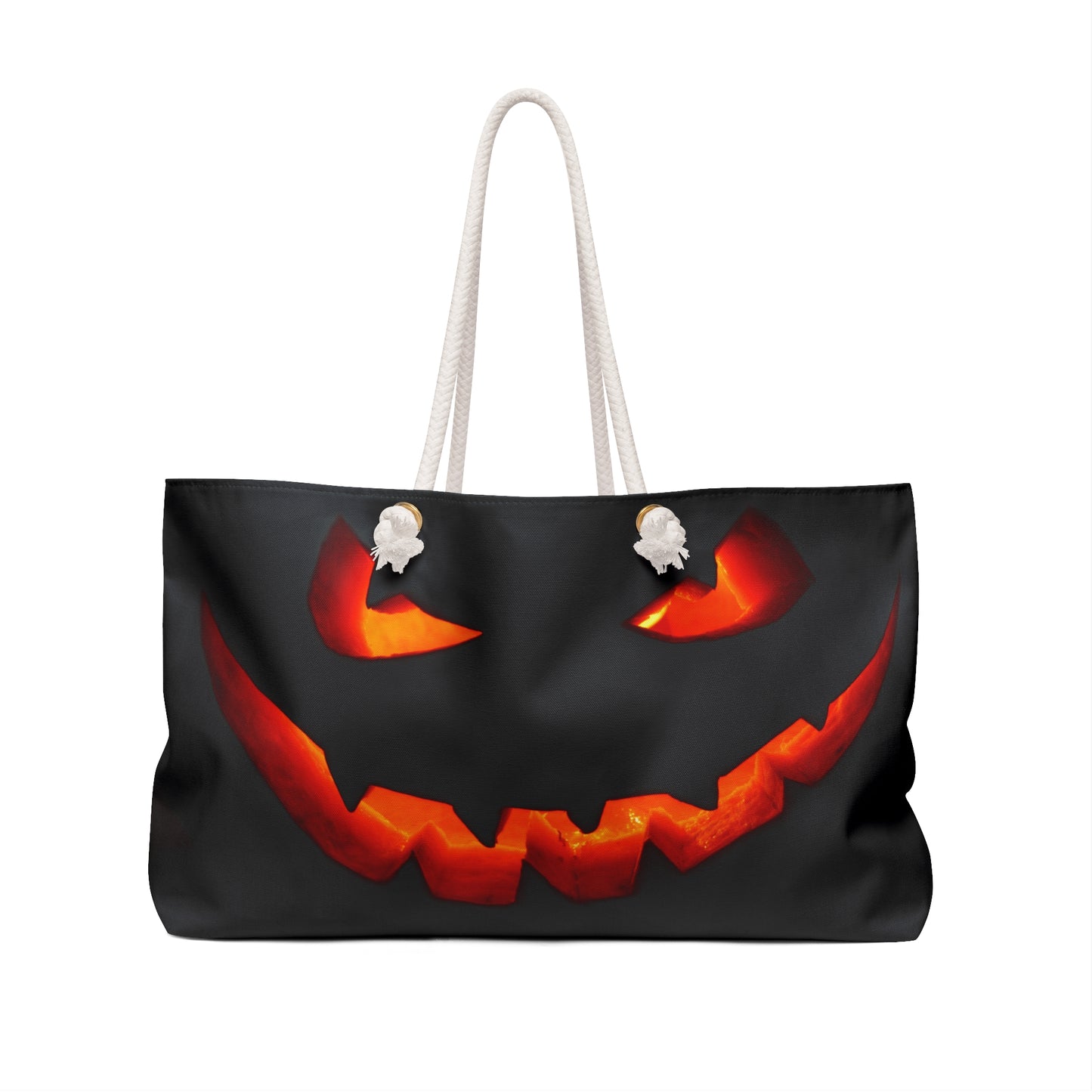Halloween-Themed Weekender Bag - Spooky Travel Tote for Fall, Trick-or-Treat, Weekend Getaways, Adorable Gift for Halloween Lovers