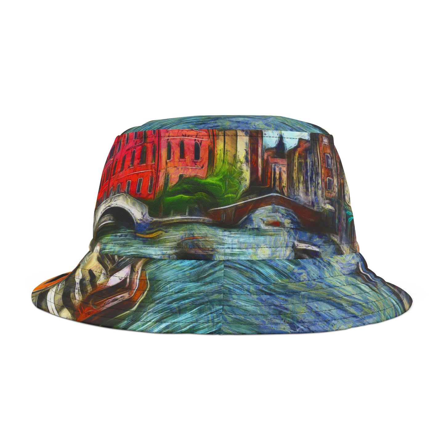 Original Art Bucket Hat- Artist Vincent Van Gogh 2