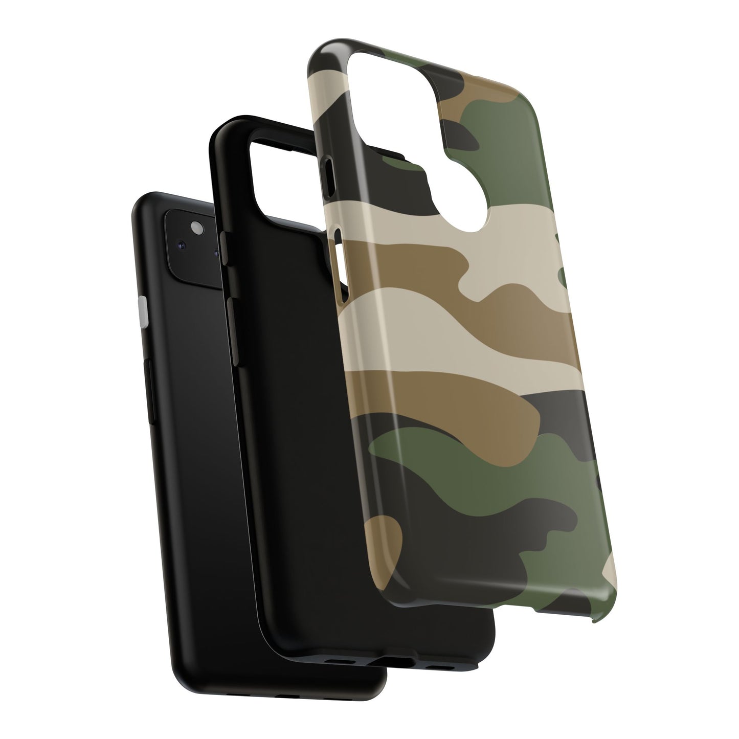 Camouflage Phone Case - Tough Cases for Adventurers, Stylish Protection, Gift for Outdoors Lovers, Nature Enthusiasts, Trendy Accessories