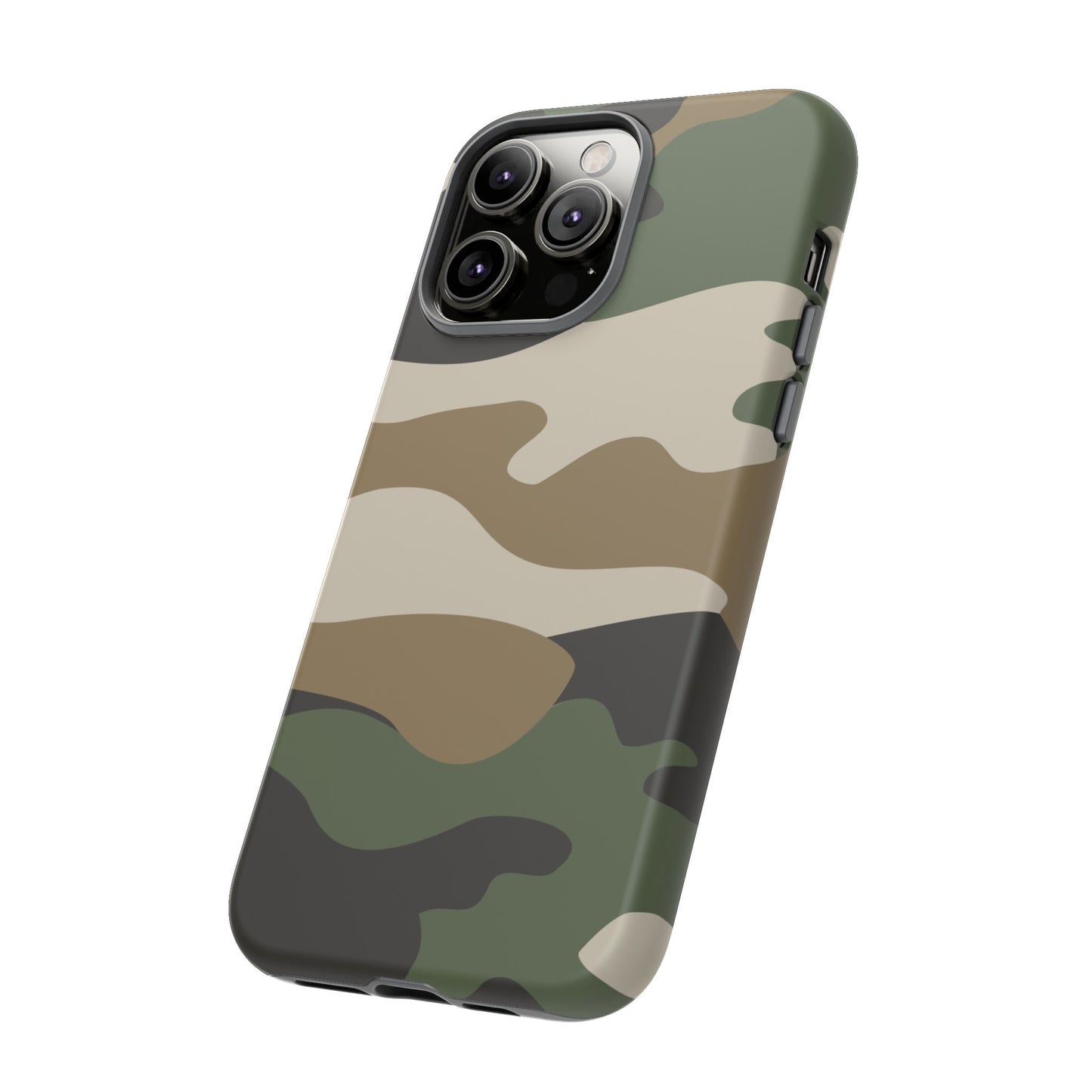 Camouflage Phone Case - Tough Cases for Adventurers, Stylish Protection, Gift for Outdoors Lovers, Nature Enthusiasts, Trendy Accessories