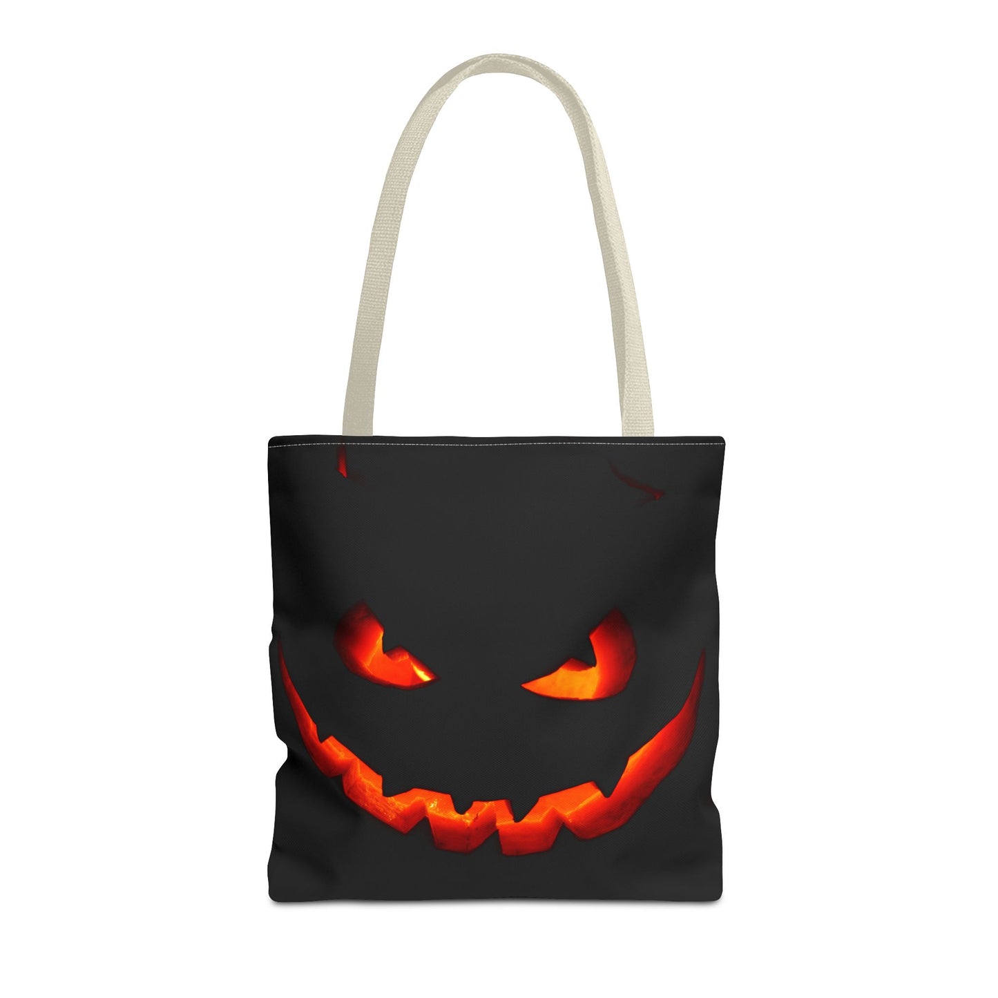 Halloween Pumpkin Tote Bag, Spooky Bag, Trick or Treat, Fall Fashion, Halloween Party Decoration, Ghostly Gift Idea