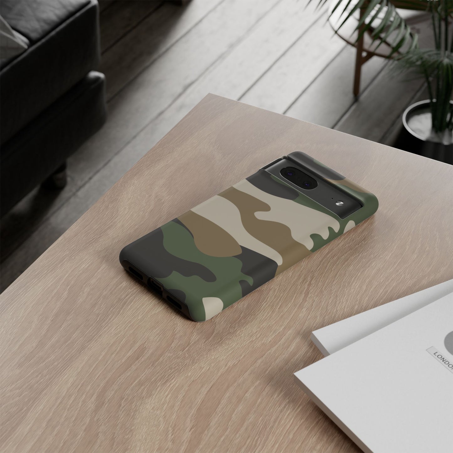 Camouflage Phone Case - Tough Cases for Adventurers, Stylish Protection, Gift for Outdoors Lovers, Nature Enthusiasts, Trendy Accessories