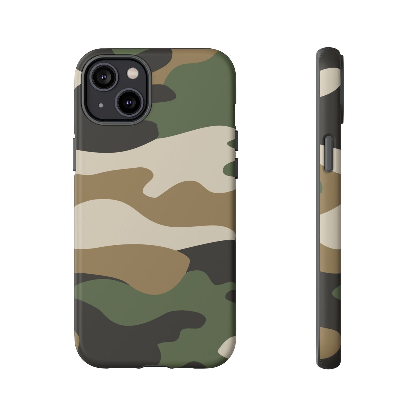 Camouflage Phone Case - Tough Cases for Adventurers, Stylish Protection, Gift for Outdoors Lovers, Nature Enthusiasts, Trendy Accessories