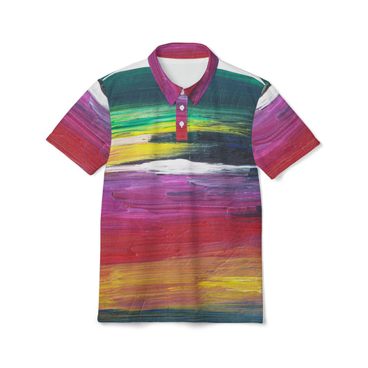 Artistic Polo Shirt - Exclusive Artwork Collection