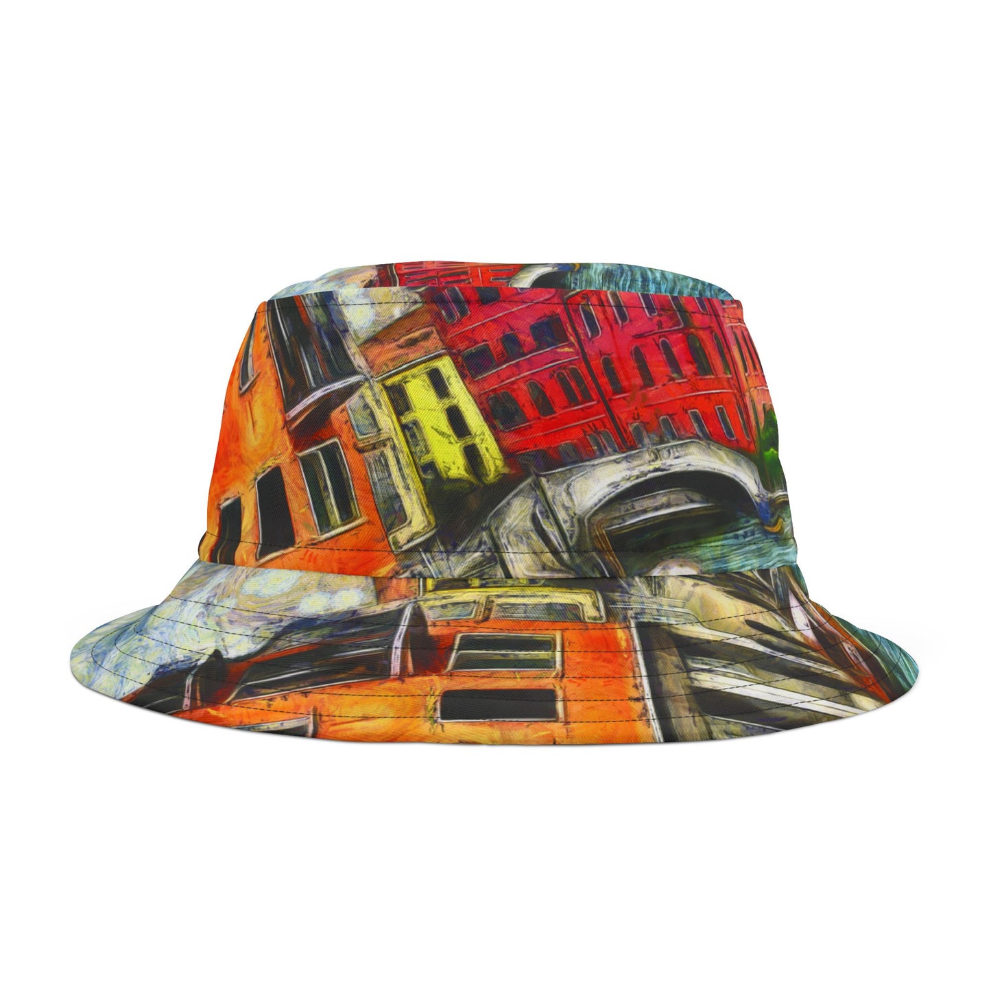 Original Art Bucket Hat- Artist Vincent Van Gogh 2