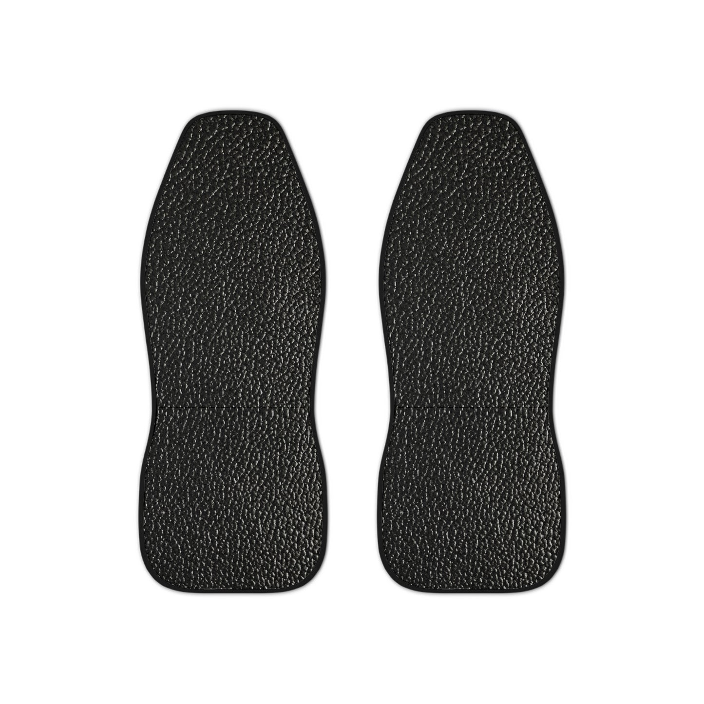 Stylish Car Seat Covers | Black Leather Look Auto Accessories | Custom Fit, Durable, Unique Design for Car Enthusiasts, Perfect for Gifting