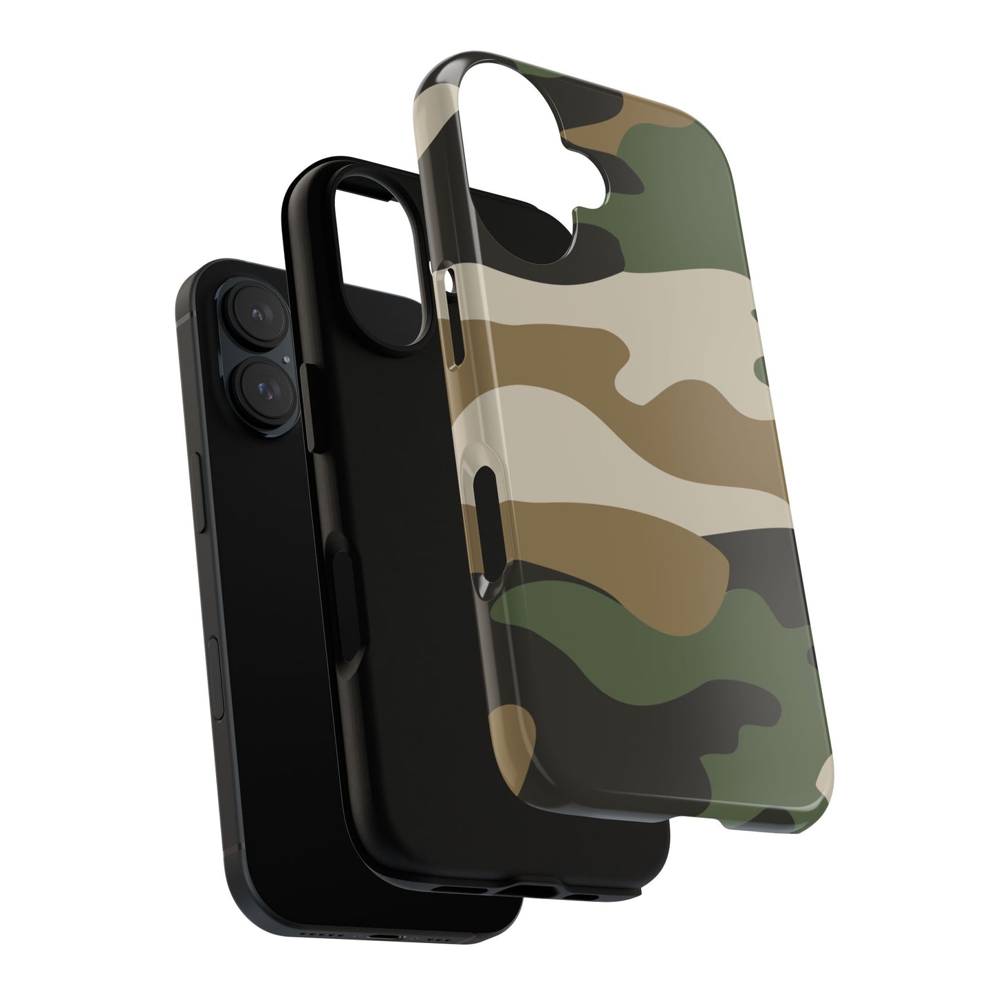 Camouflage Phone Case - Tough Cases for Adventurers, Stylish Protection, Gift for Outdoors Lovers, Nature Enthusiasts, Trendy Accessories