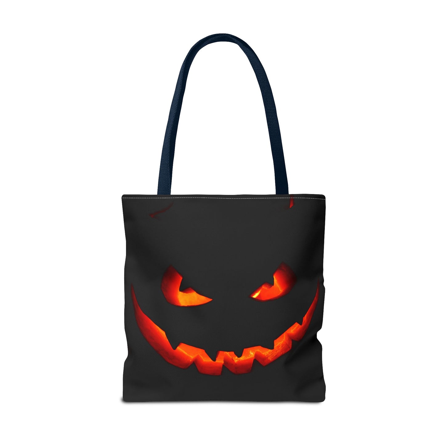 Halloween Pumpkin Tote Bag, Spooky Bag, Trick or Treat, Fall Fashion, Halloween Party Decoration, Ghostly Gift Idea