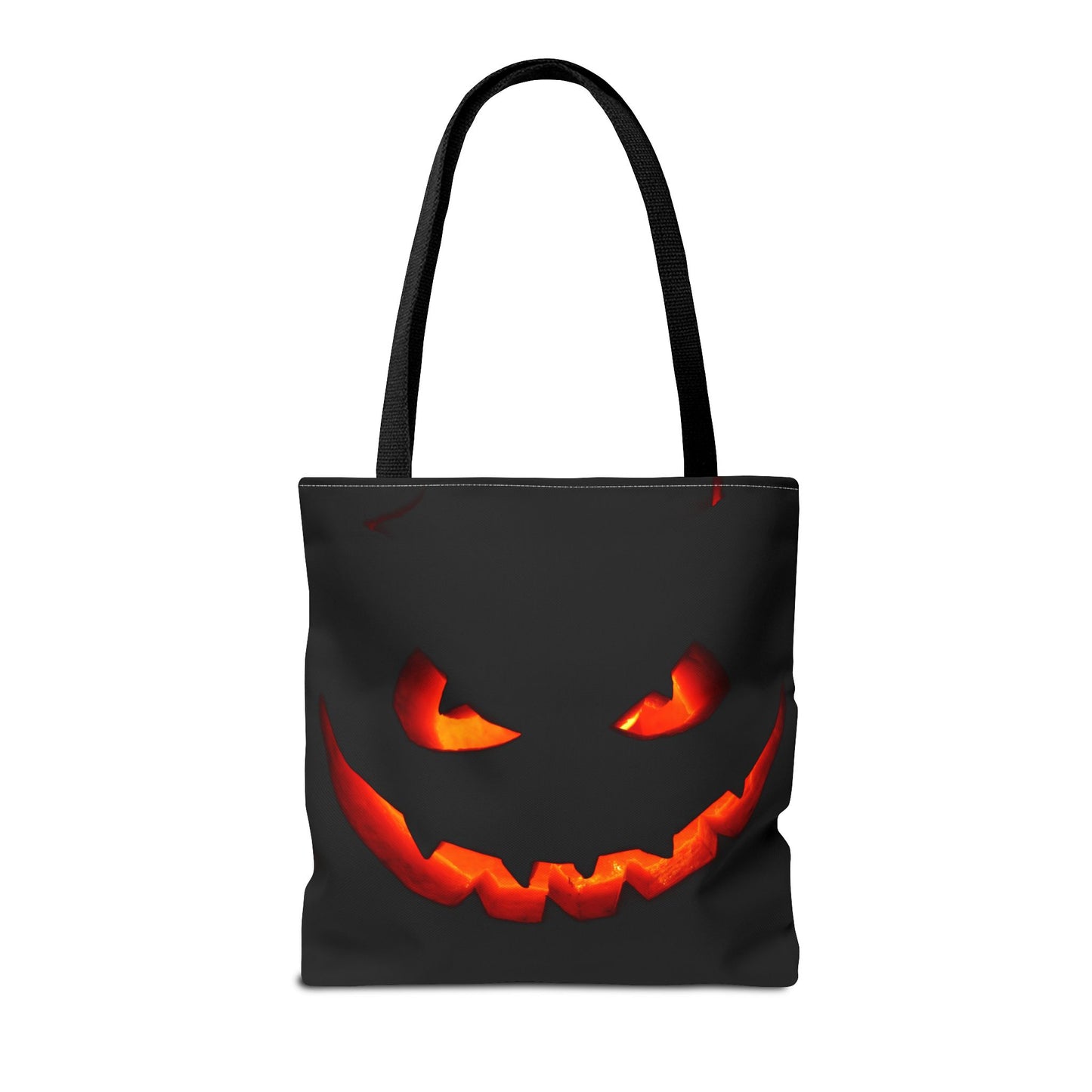 Halloween Pumpkin Tote Bag, Spooky Bag, Trick or Treat, Fall Fashion, Halloween Party Decoration, Ghostly Gift Idea