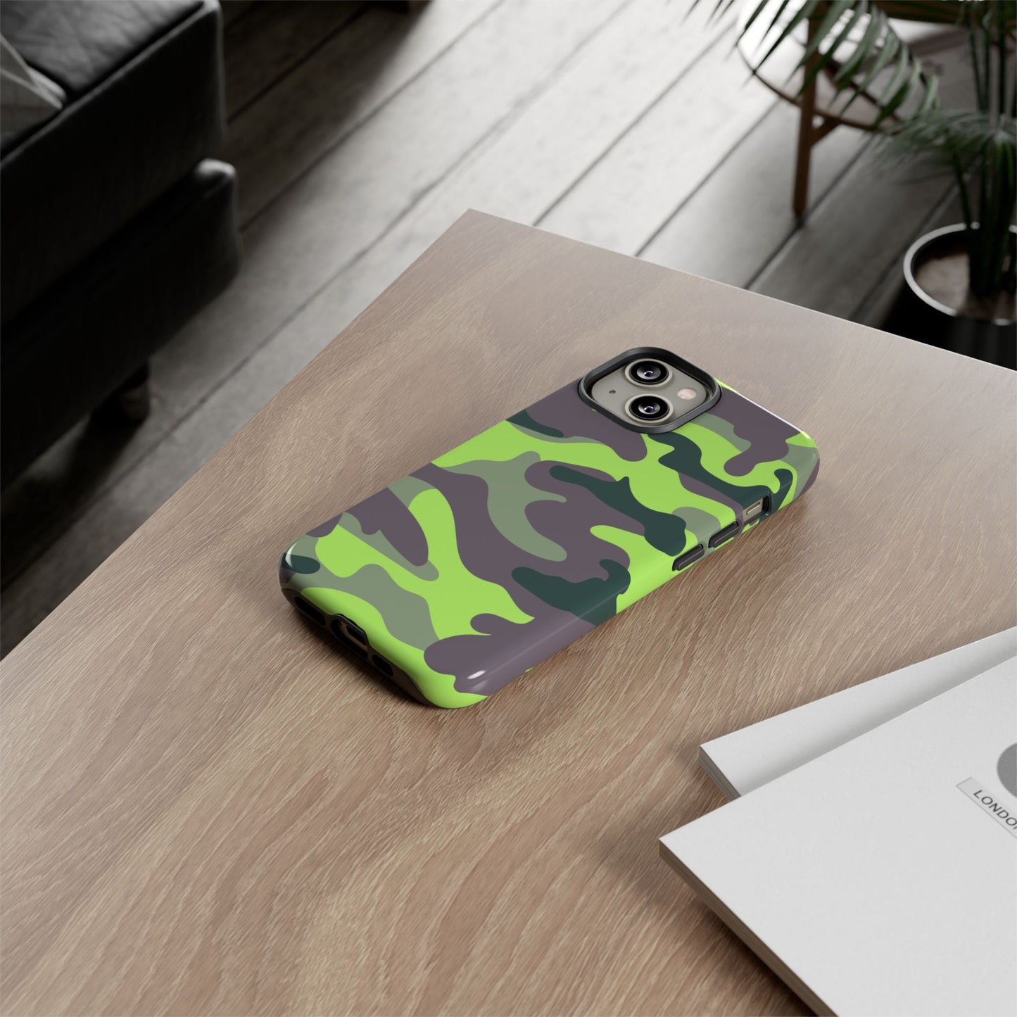 Camouflage Phone Case - Tough Cases for Adventurers, Stylish Protection, Gift for Outdoors Lovers, Nature Enthusiasts, Trendy Accessories