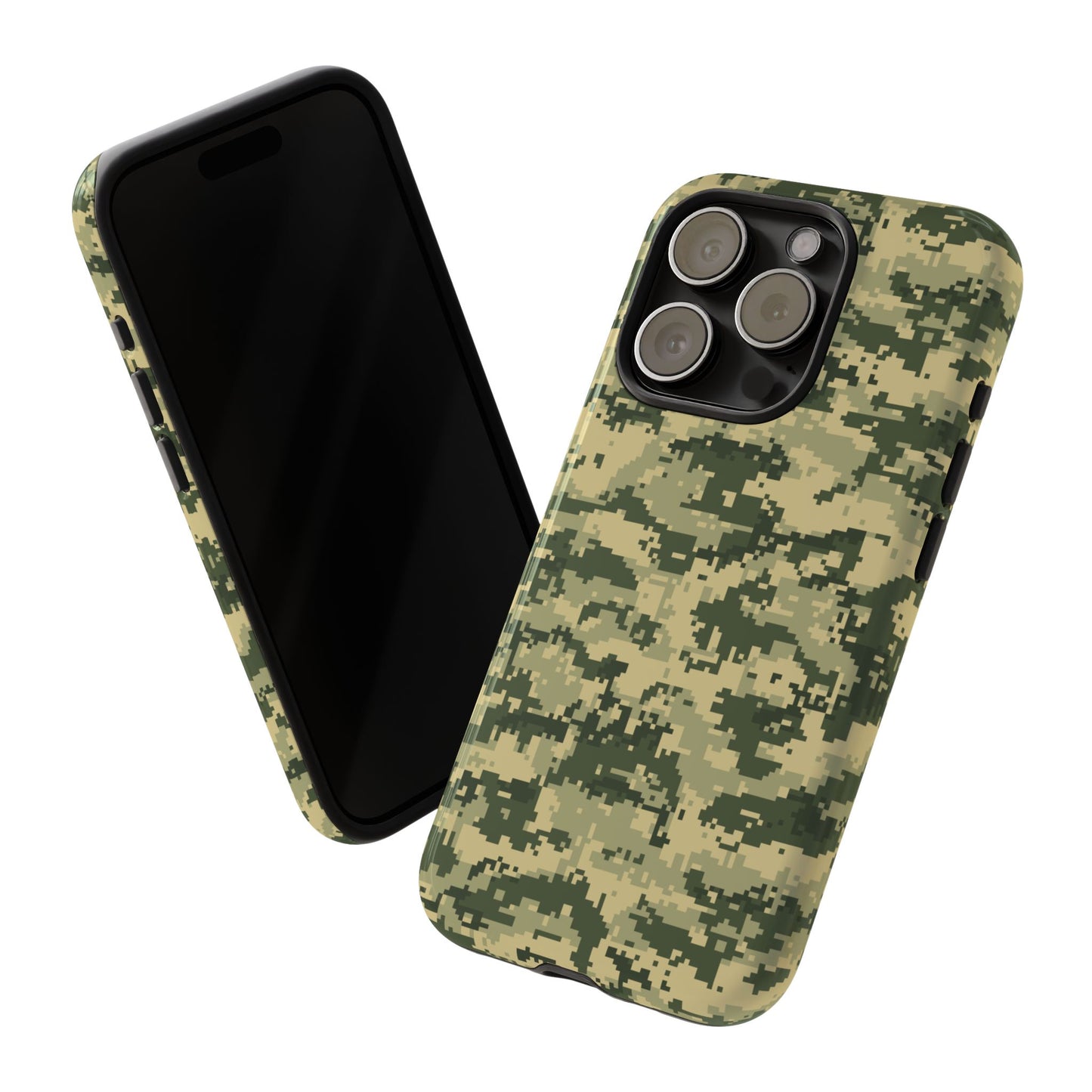 Camouflage Phone Case - Tough Cases for Adventurers, Stylish Protection, Gift for Outdoors Lovers, Nature Enthusiasts, Trendy Accessories