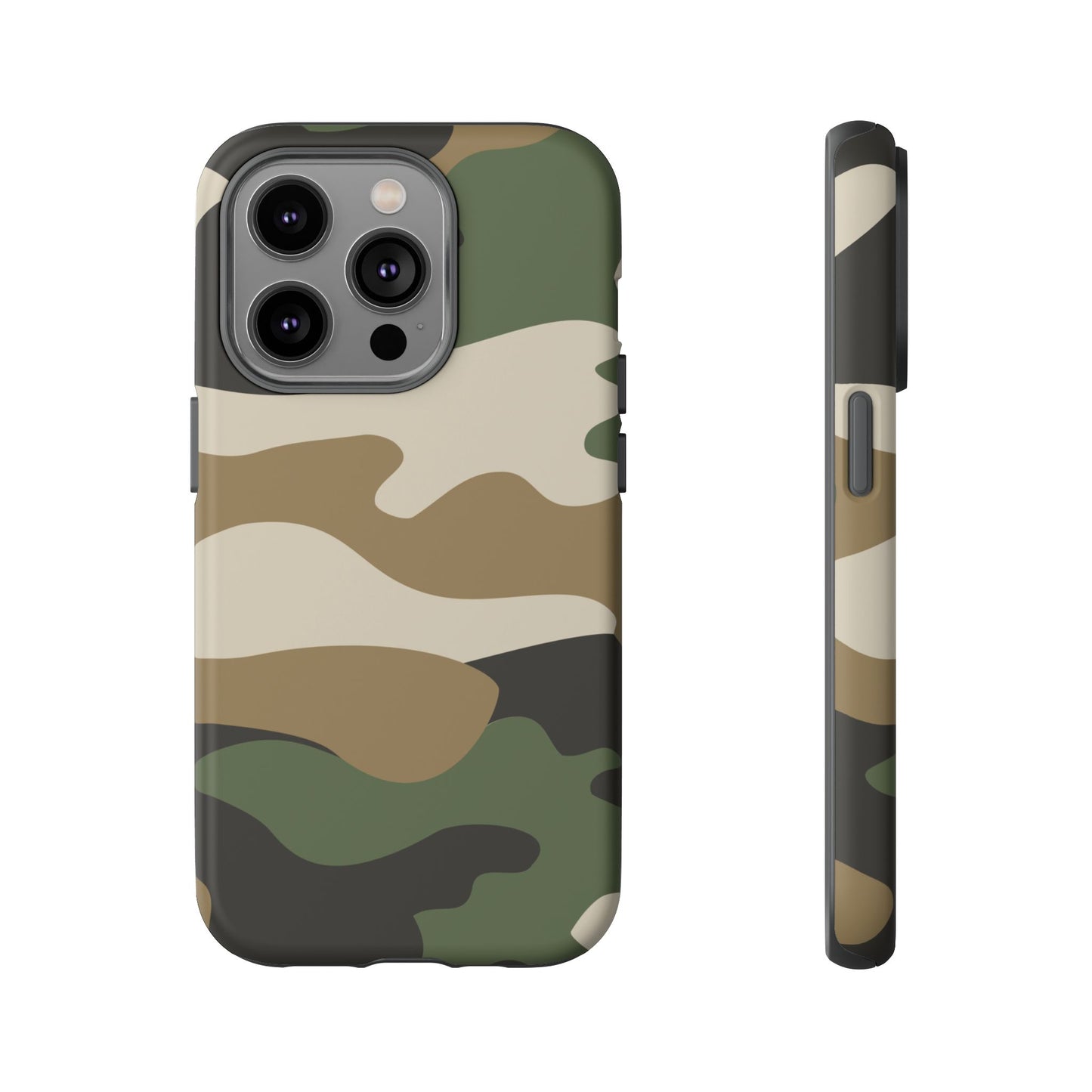 Camouflage Phone Case - Tough Cases for Adventurers, Stylish Protection, Gift for Outdoors Lovers, Nature Enthusiasts, Trendy Accessories