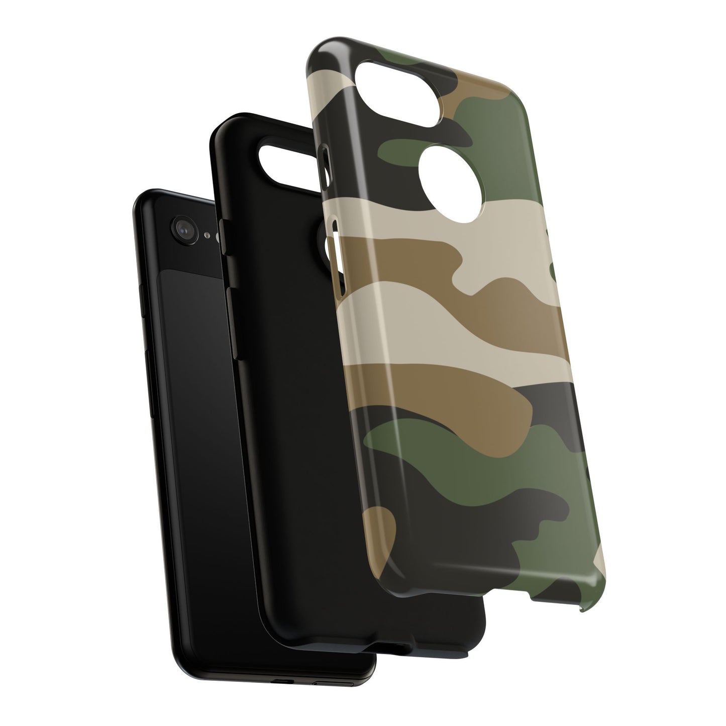 Camouflage Phone Case - Tough Cases for Adventurers, Stylish Protection, Gift for Outdoors Lovers, Nature Enthusiasts, Trendy Accessories