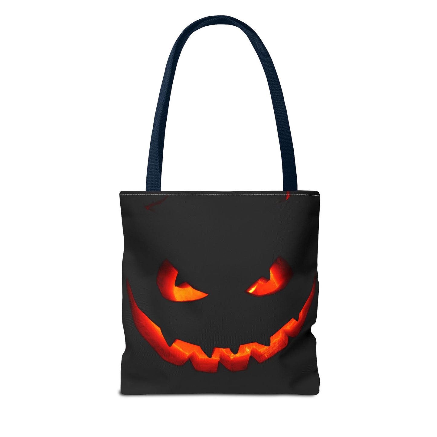 Halloween Pumpkin Tote Bag, Spooky Bag, Trick or Treat, Fall Fashion, Halloween Party Decoration, Ghostly Gift Idea