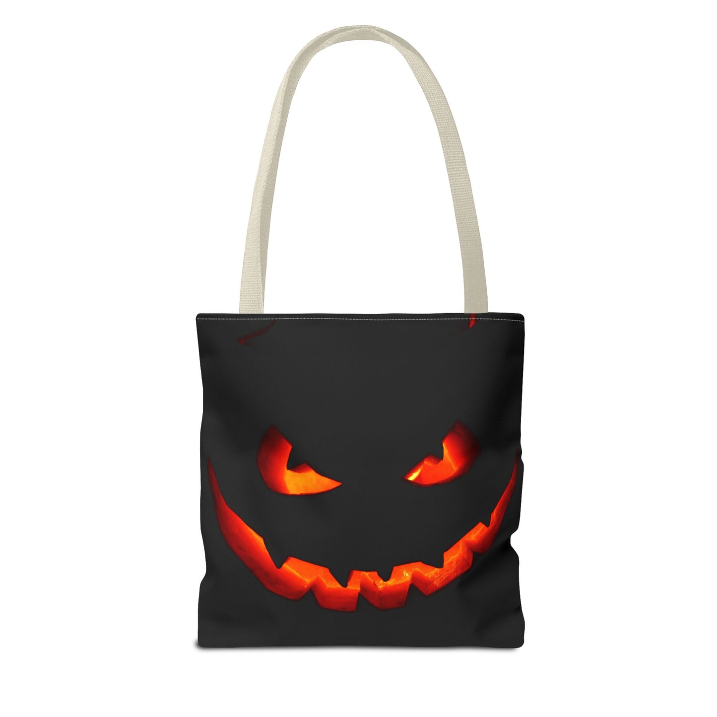 Halloween Pumpkin Tote Bag, Spooky Bag, Trick or Treat, Fall Fashion, Halloween Party Decoration, Ghostly Gift Idea