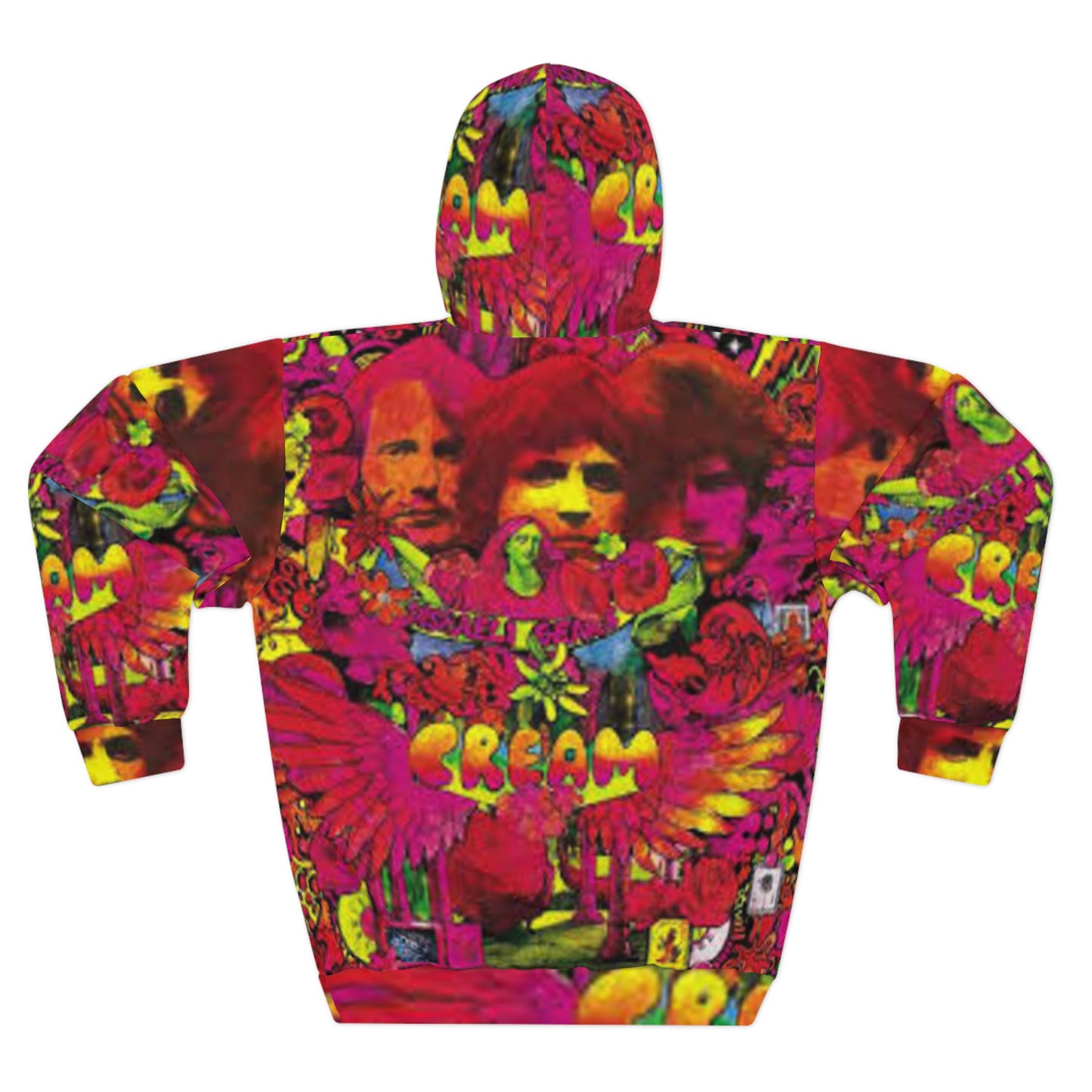 Cream Vibrant Psychedelic Hoodie | Unisex AOP Pullover | Festival Wear, Retro Style, Gift for Music Lovers, Unique Streetwear, Comfortable [...]