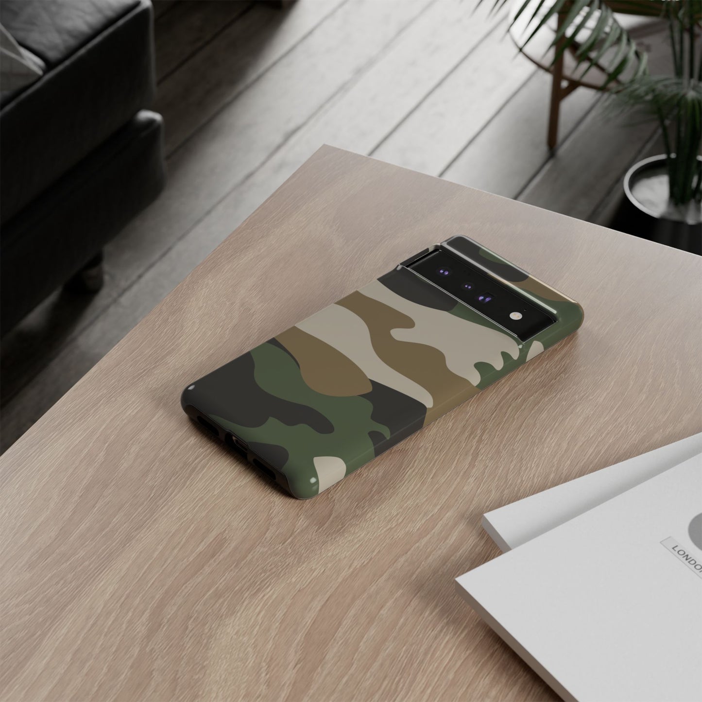 Camouflage Phone Case - Tough Cases for Adventurers, Stylish Protection, Gift for Outdoors Lovers, Nature Enthusiasts, Trendy Accessories