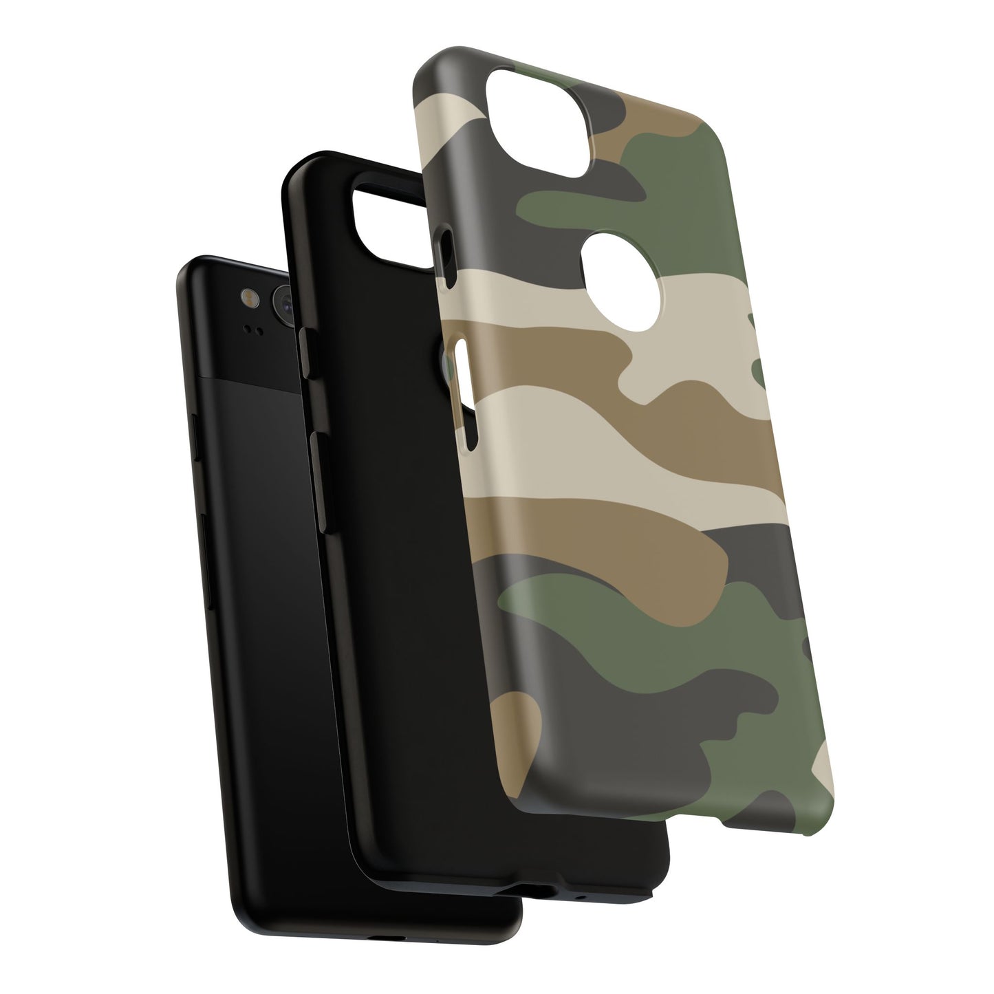 Camouflage Phone Case - Tough Cases for Adventurers, Stylish Protection, Gift for Outdoors Lovers, Nature Enthusiasts, Trendy Accessories