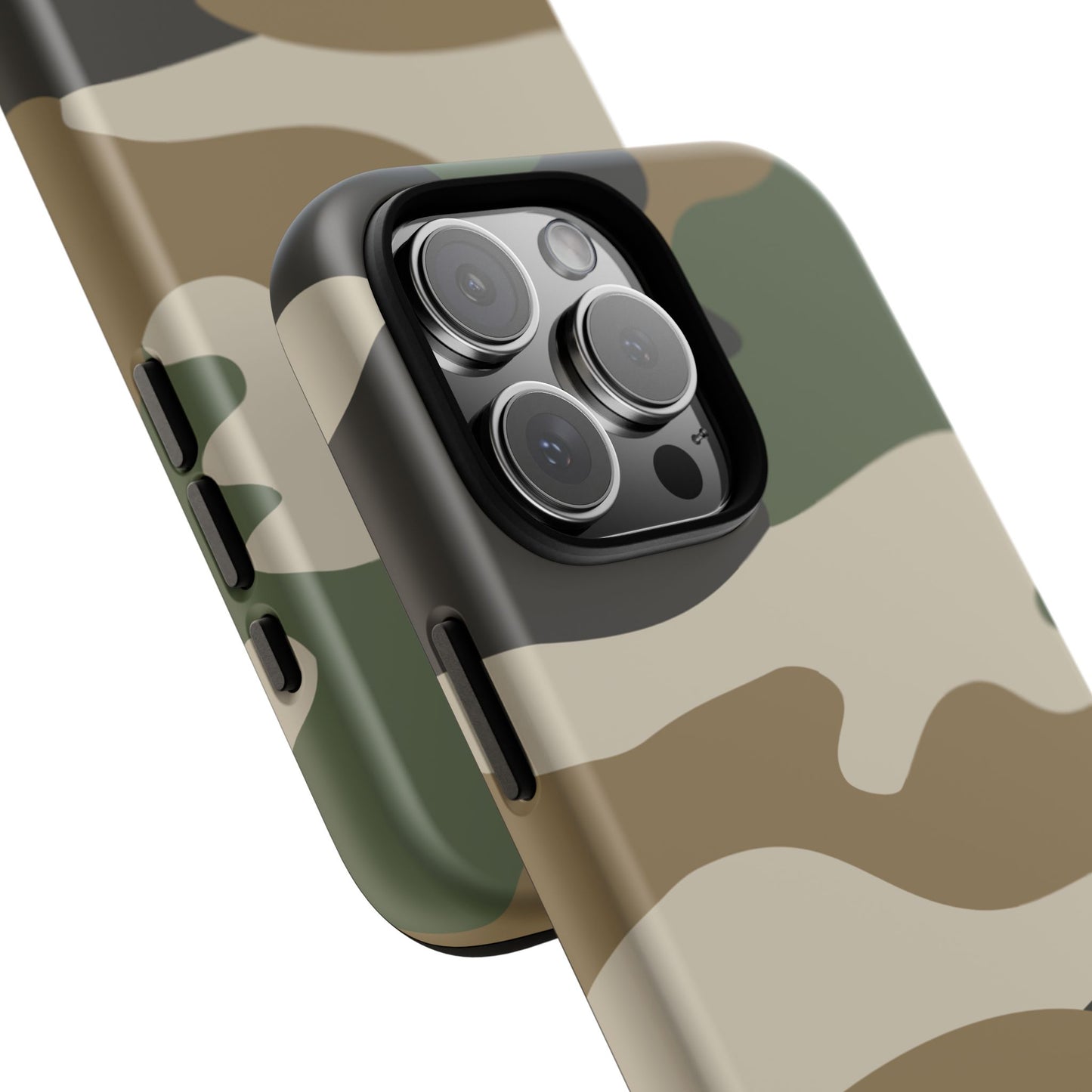 Camouflage Phone Case - Tough Cases for Adventurers, Stylish Protection, Gift for Outdoors Lovers, Nature Enthusiasts, Trendy Accessories