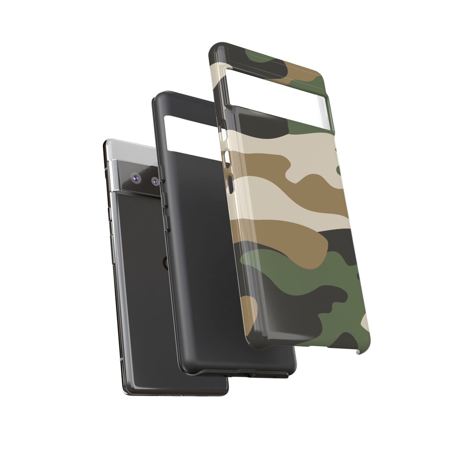 Camouflage Phone Case - Tough Cases for Adventurers, Stylish Protection, Gift for Outdoors Lovers, Nature Enthusiasts, Trendy Accessories