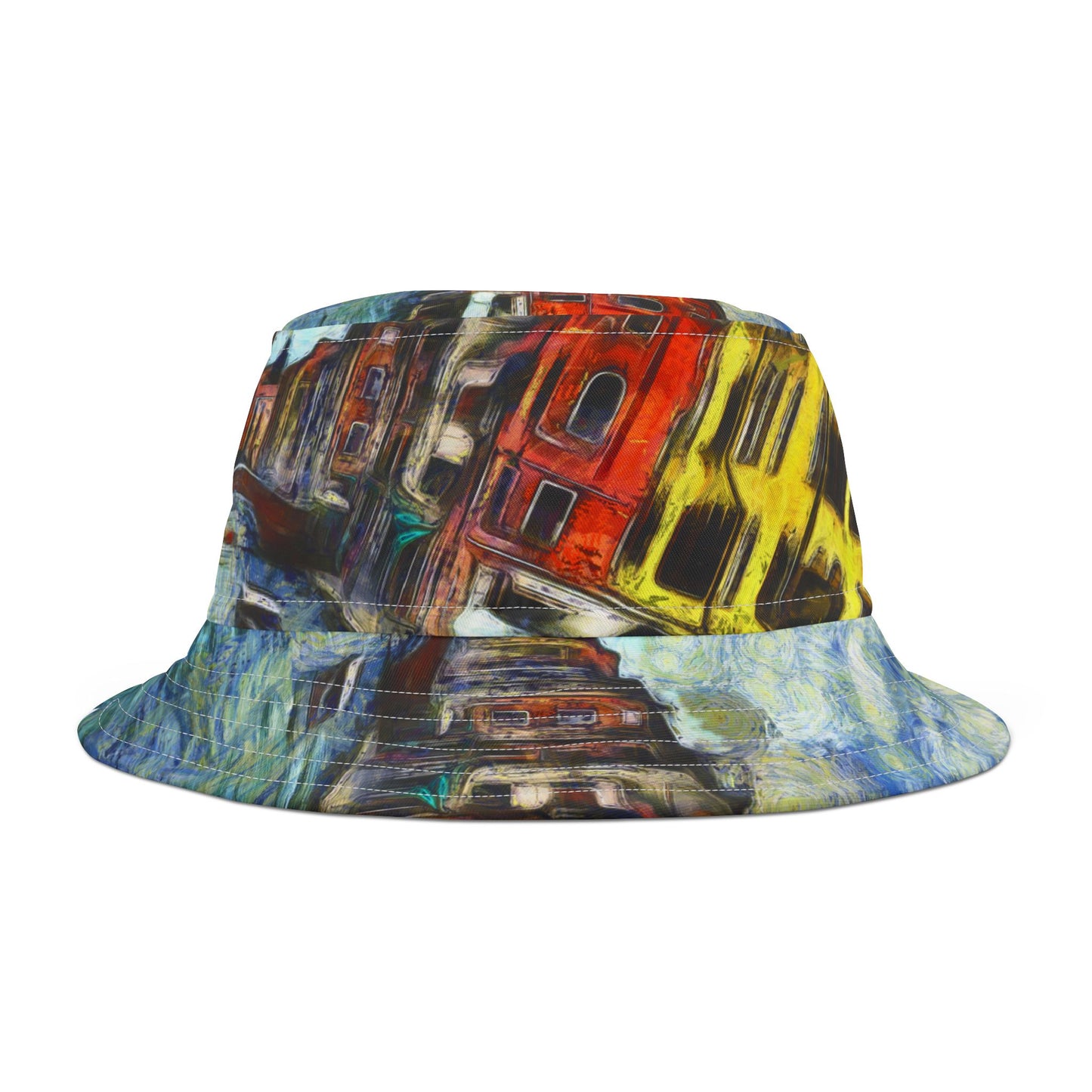 Original Art Bucket Hat- Artist Vincent Van Gogh 2