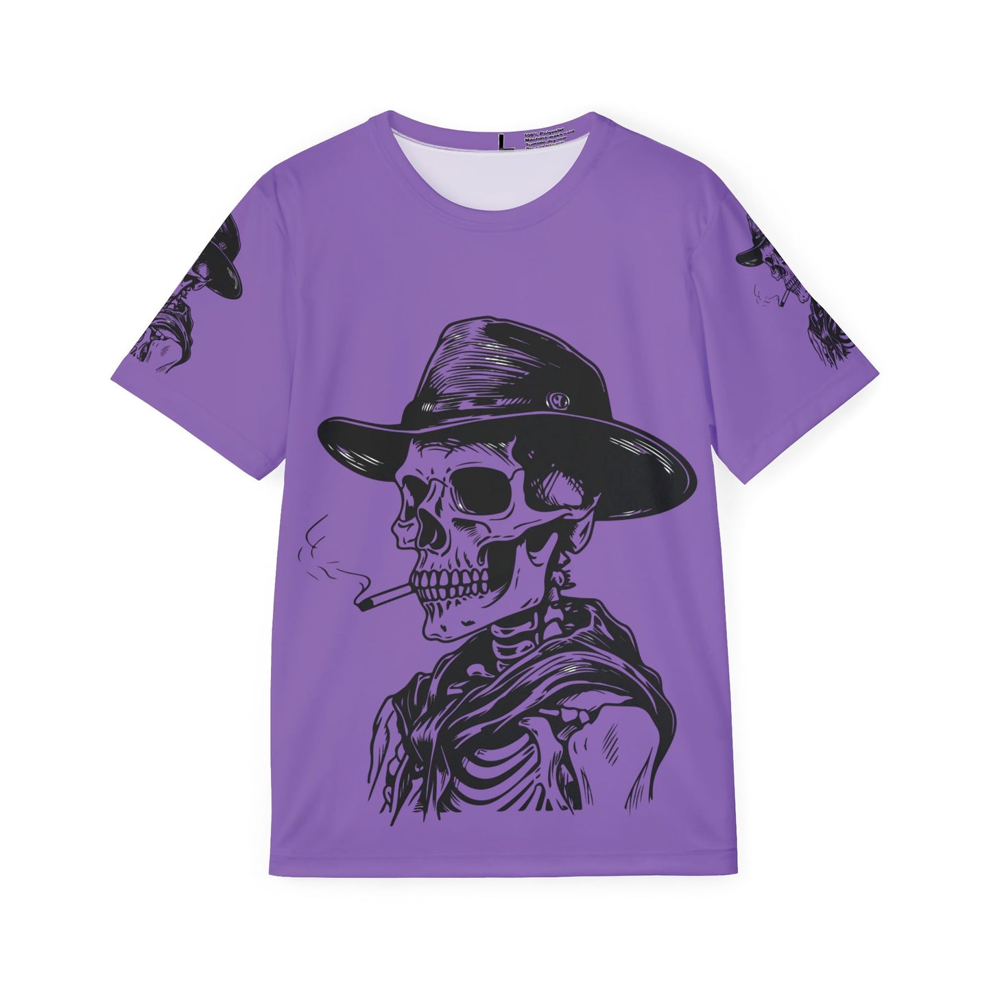 Purple Skull Graphic Sports Jersey | Perfect for Halloween, Festivals, Gym Wear, Bold Fashion Statement, Unique Gift Idea