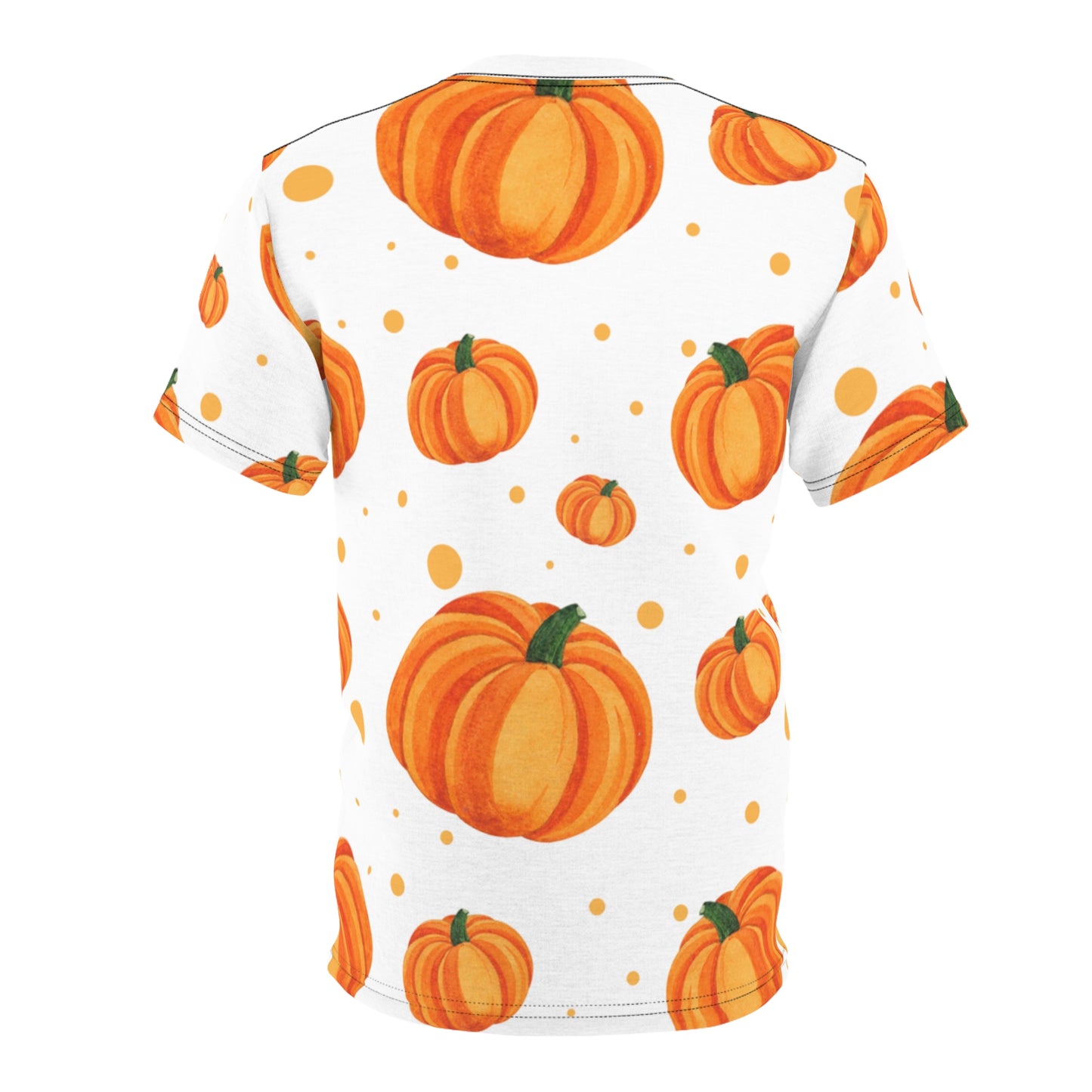 White Pumpkin Spice Unisex Tee, Fall Fashion, Autumn Apparel, Halloween T-Shirt, Harvest Festival Top, Seasonal Wardrobe Must-Have