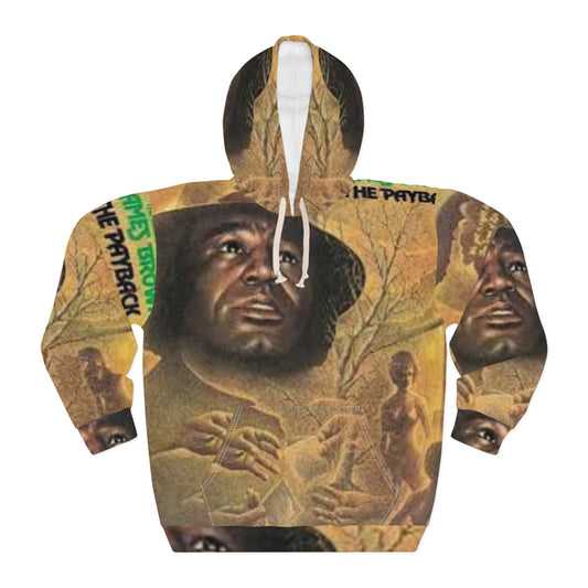 James Brown 'The Payback' Unisex Pullover Hoodie - Retro Music Fashion, Gift for Music Lovers, Cozy Streetwear, Unisex Apparel, [...]