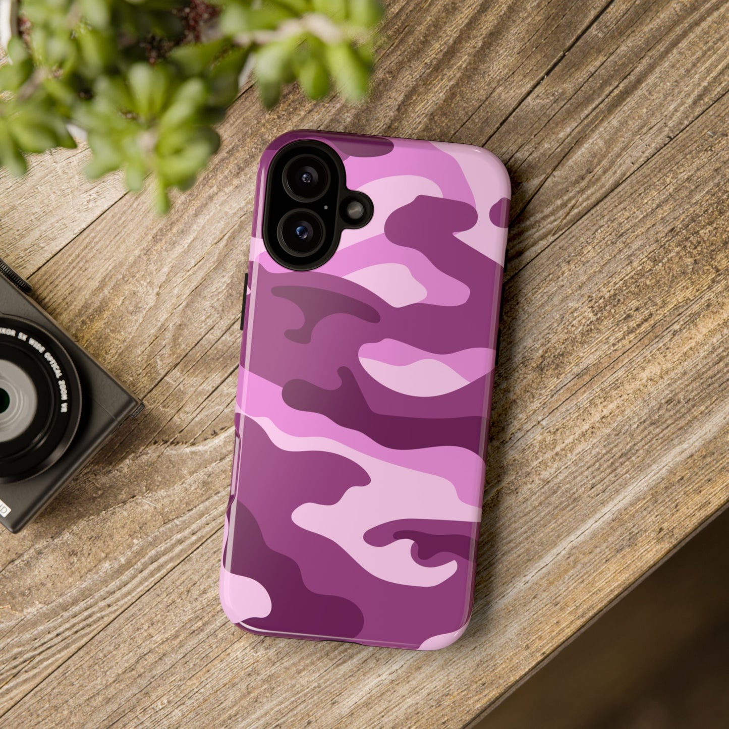 Camouflage Phone Case - Tough Cases for Adventurers, Stylish Protection, Gift for Outdoors Lovers, Nature Enthusiasts, Trendy Accessories