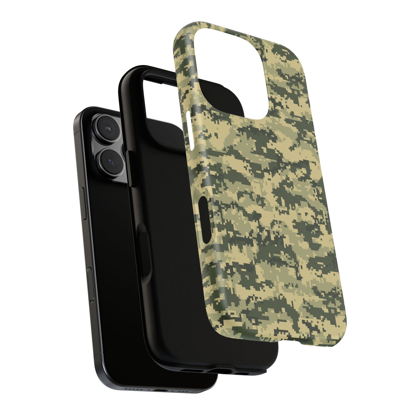Camouflage Phone Case - Tough Cases for Adventurers, Stylish Protection, Gift for Outdoors Lovers, Nature Enthusiasts, Trendy Accessories