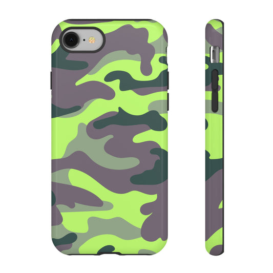 Camouflage Phone Case - Tough Cases for Adventurers, Stylish Protection, Gift for Outdoors Lovers, Nature Enthusiasts, Trendy Accessories