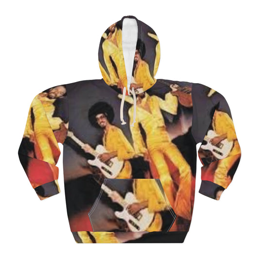 Brothers Johnston Funky Unisex Pullover Hoodie - Retro Vibe, Concert Fashion, Music Lover Gift, Statement Piece