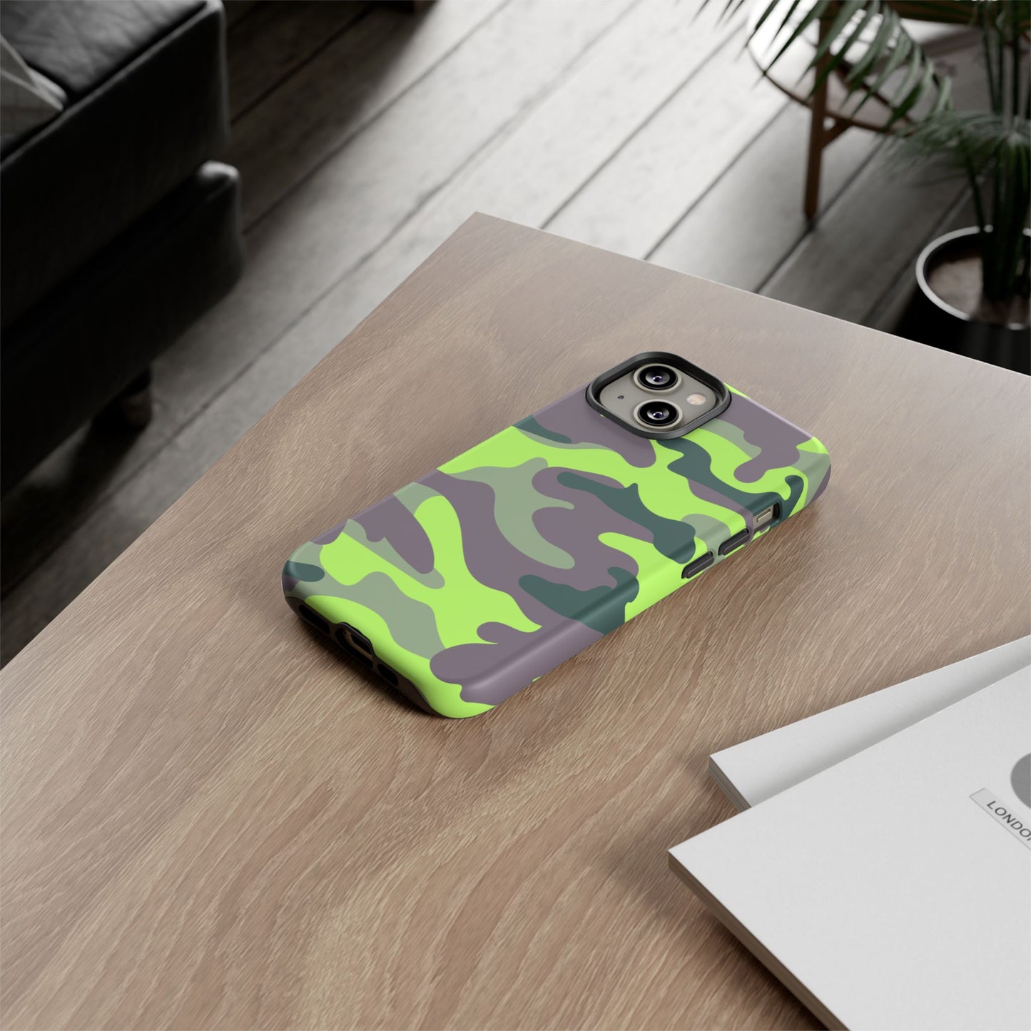 Camouflage Phone Case - Tough Cases for Adventurers, Stylish Protection, Gift for Outdoors Lovers, Nature Enthusiasts, Trendy Accessories