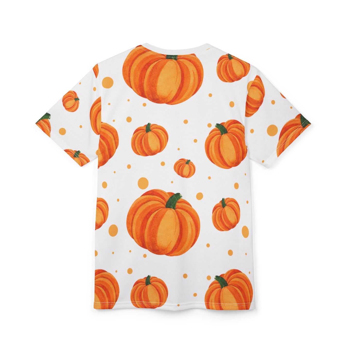 White Pumpkin Spice Unisex Tee, Fall Fashion, Autumn Apparel, Halloween T-Shirt, Harvest Festival Top, Seasonal Wardrobe Must-Have