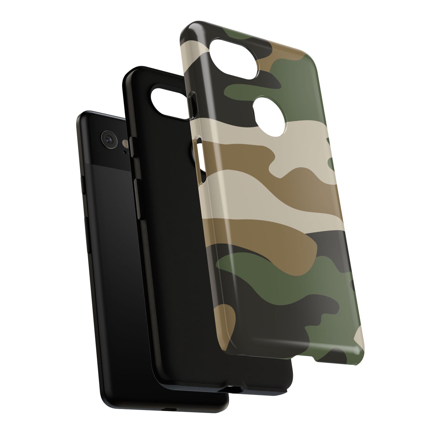 Camouflage Phone Case - Tough Cases for Adventurers, Stylish Protection, Gift for Outdoors Lovers, Nature Enthusiasts, Trendy Accessories
